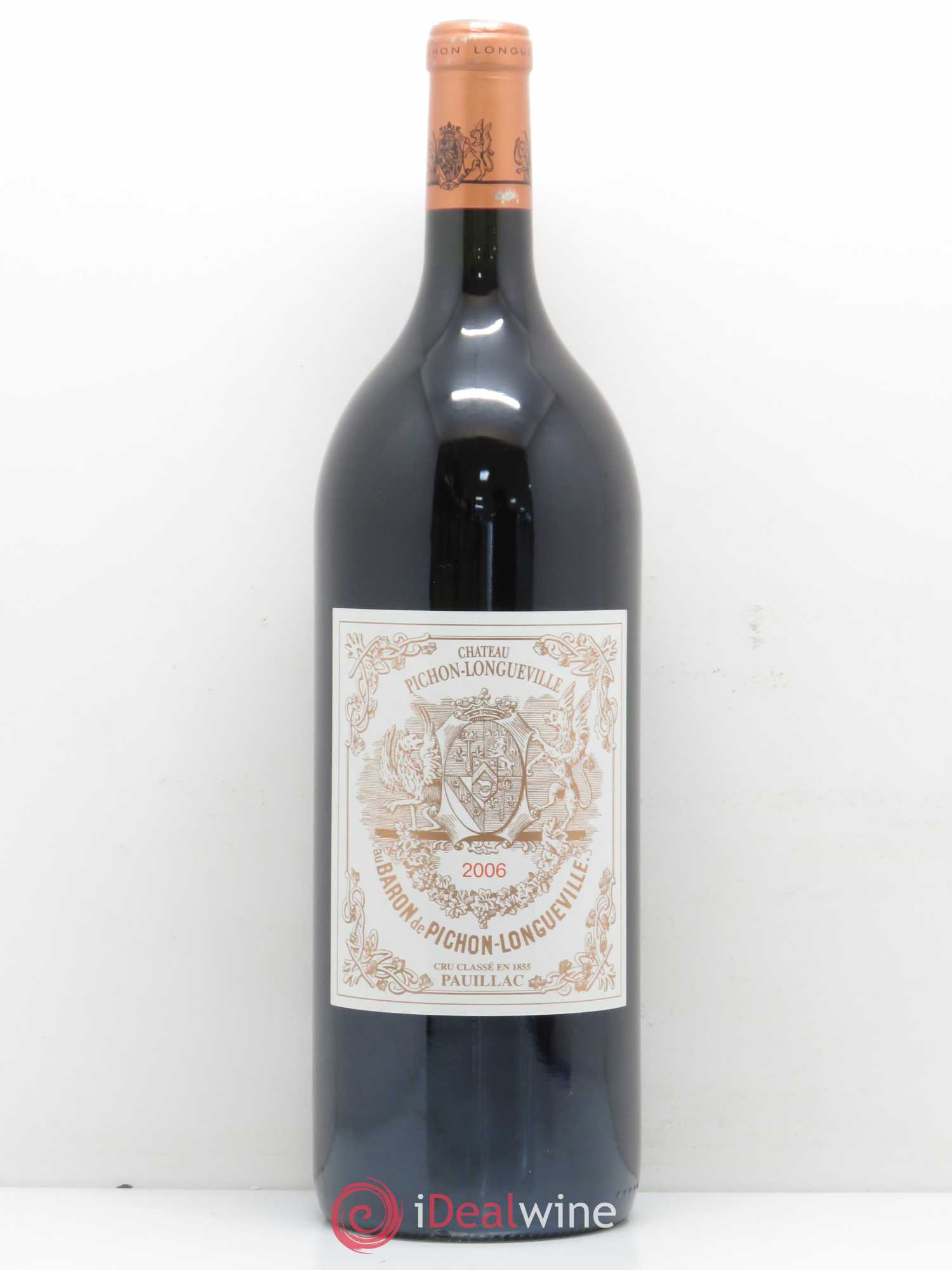 Pichon Longueville Baron 2ème Grand Cru Classé 2006 - Lot de 1 magnum - 0