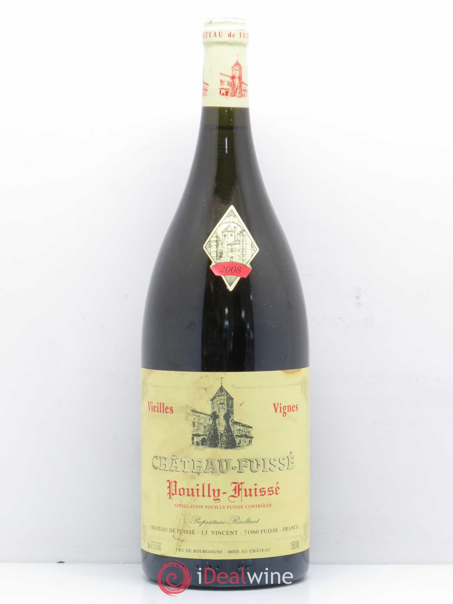 Pouilly-Fuissé Vieilles Vignes Château de Fuissé 2008 - Posten von 1 Magnum - 0