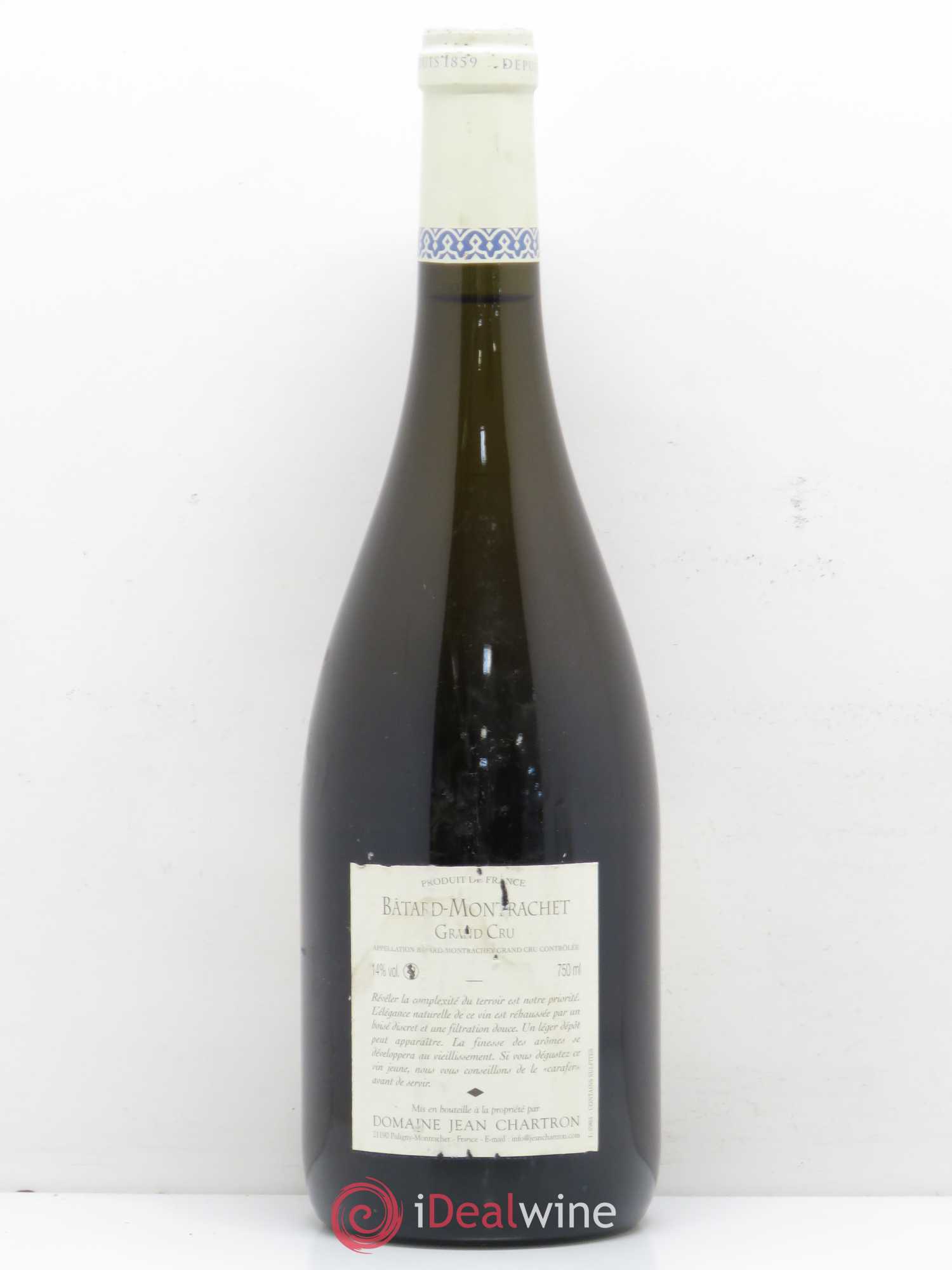 Bâtard-Montrachet Grand Cru Domaine Chartron 2006 - Lot de 1 bouteille - 1