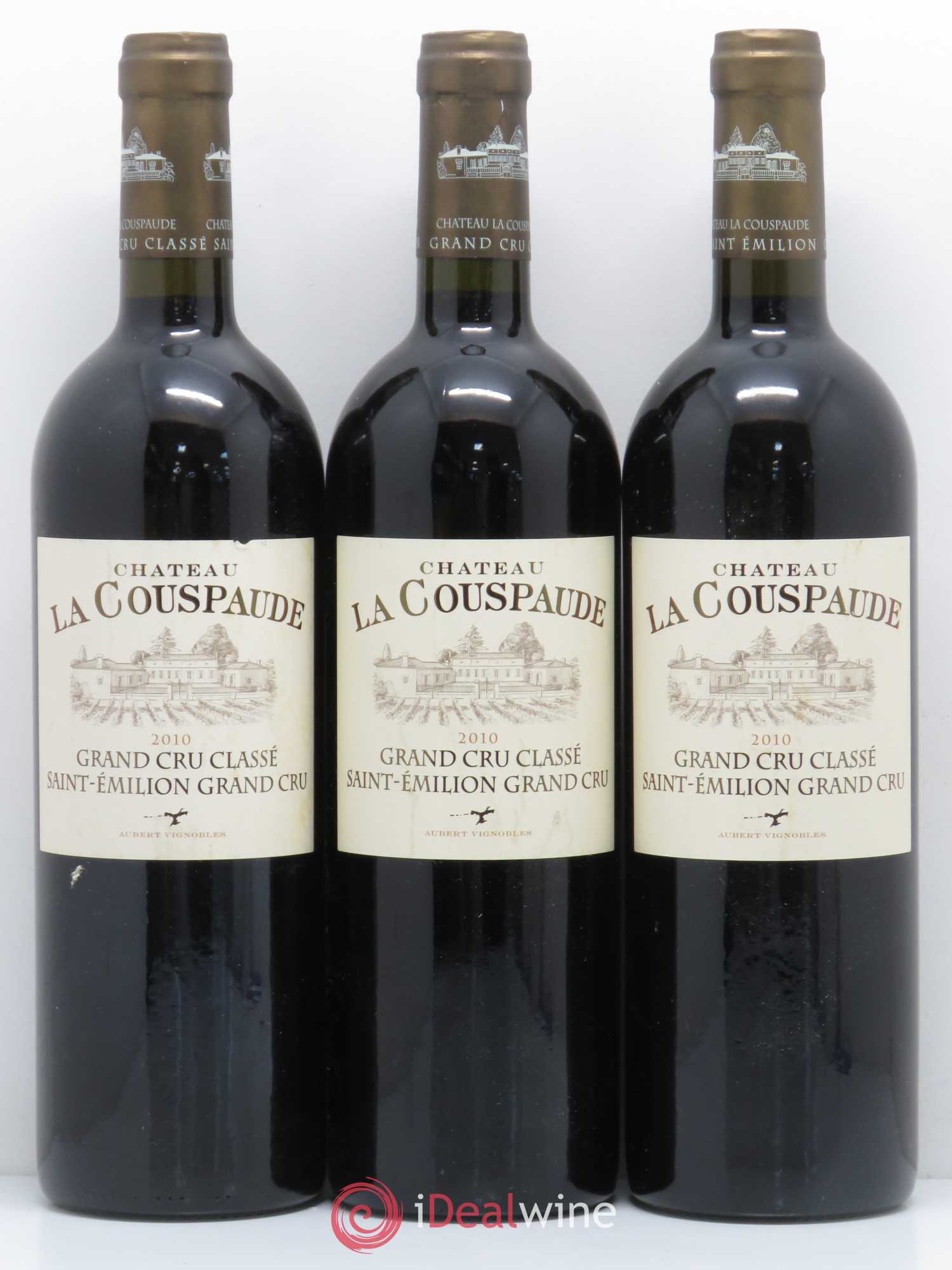 Château la Couspaude Grand Cru Classé 2010 - Lot de 5 bouteilles - 1