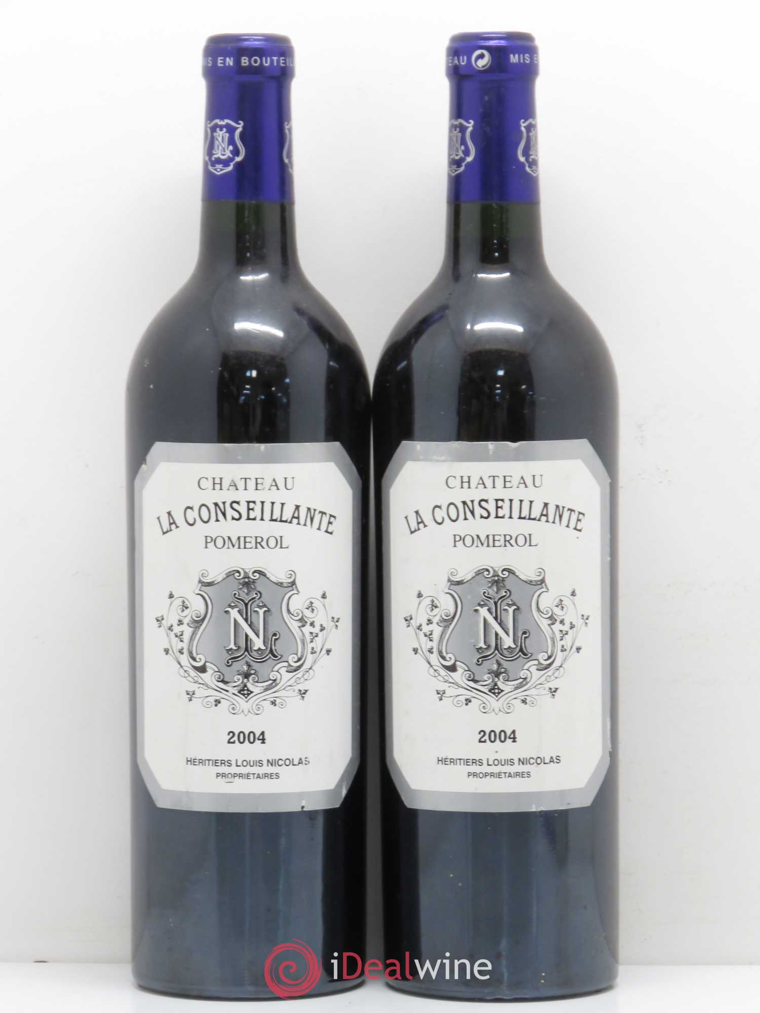 Château la Conseillante 2004 - Lot de 2 bouteilles - 0