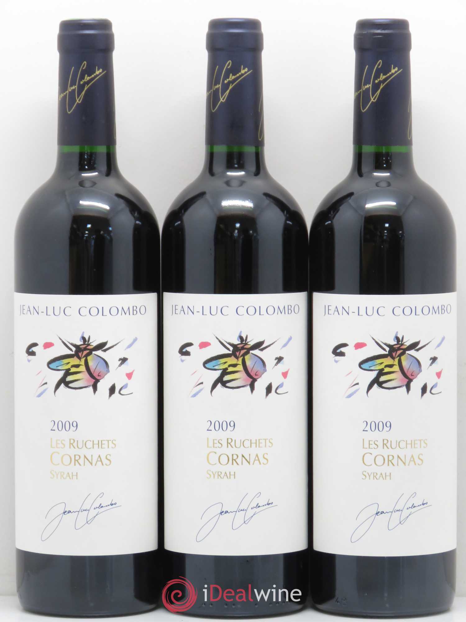 Cornas les Ruchets Jean-Luc Colombo 2009 - Lot de 6 bouteilles - 1