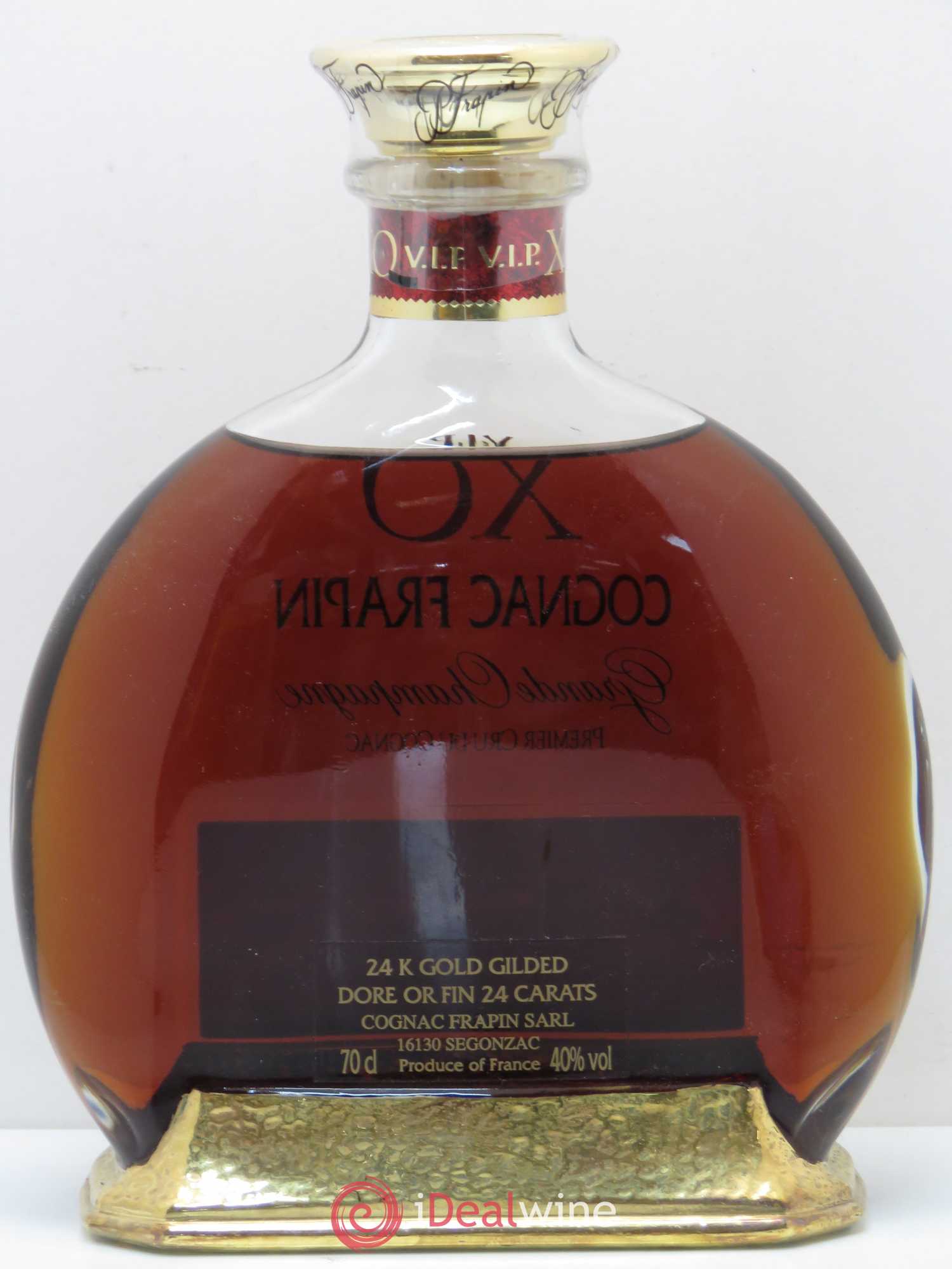Cognac VIP X.O Grande Champagne Frapin - Lot of 1 bottle - 1