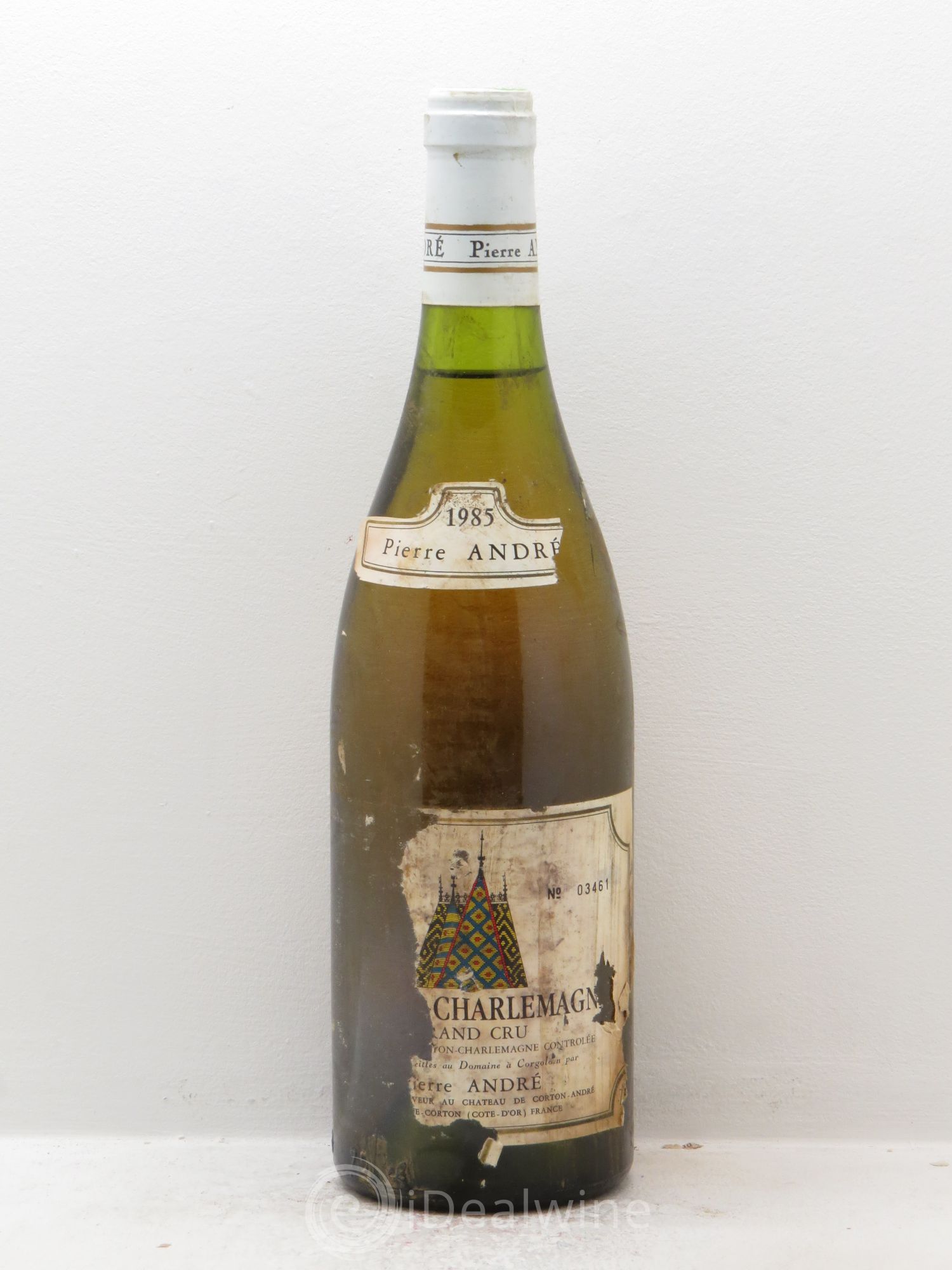 Corton-Charlemagne Grand Cru Pierre André (sans prix de réserve) 1985 - Lotto di 6 bottiglie - 0