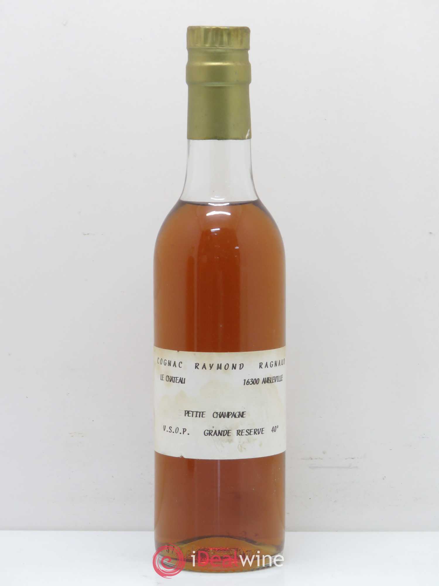 Cognac Petite Champagne VSOP Grande Reserve Raymond Ragnaud - Posten von 1 Demi-Flasche - 0