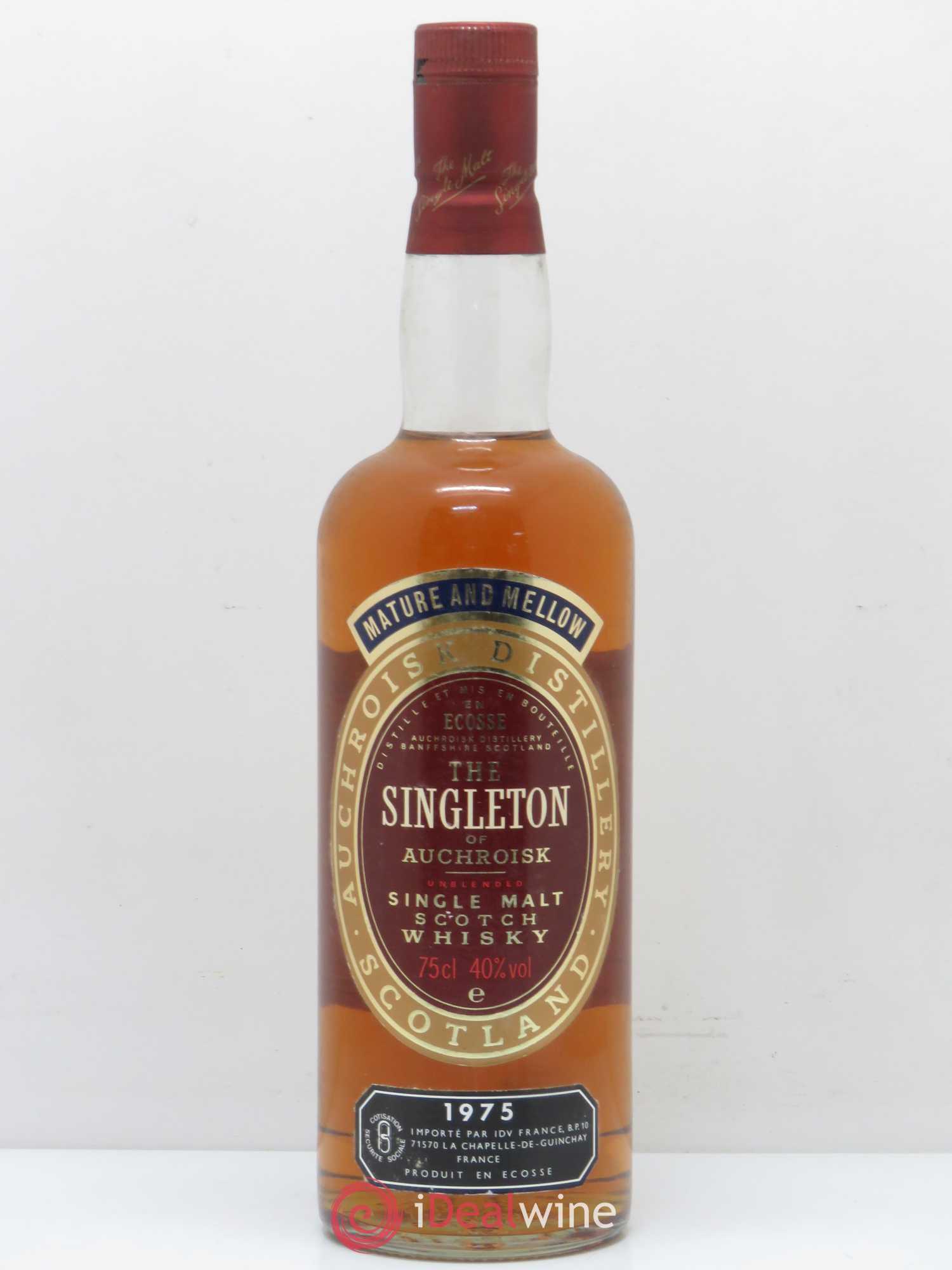 Whisky The Singleton of Auchroisk 1975 - Posten von 1 Flasche - 0