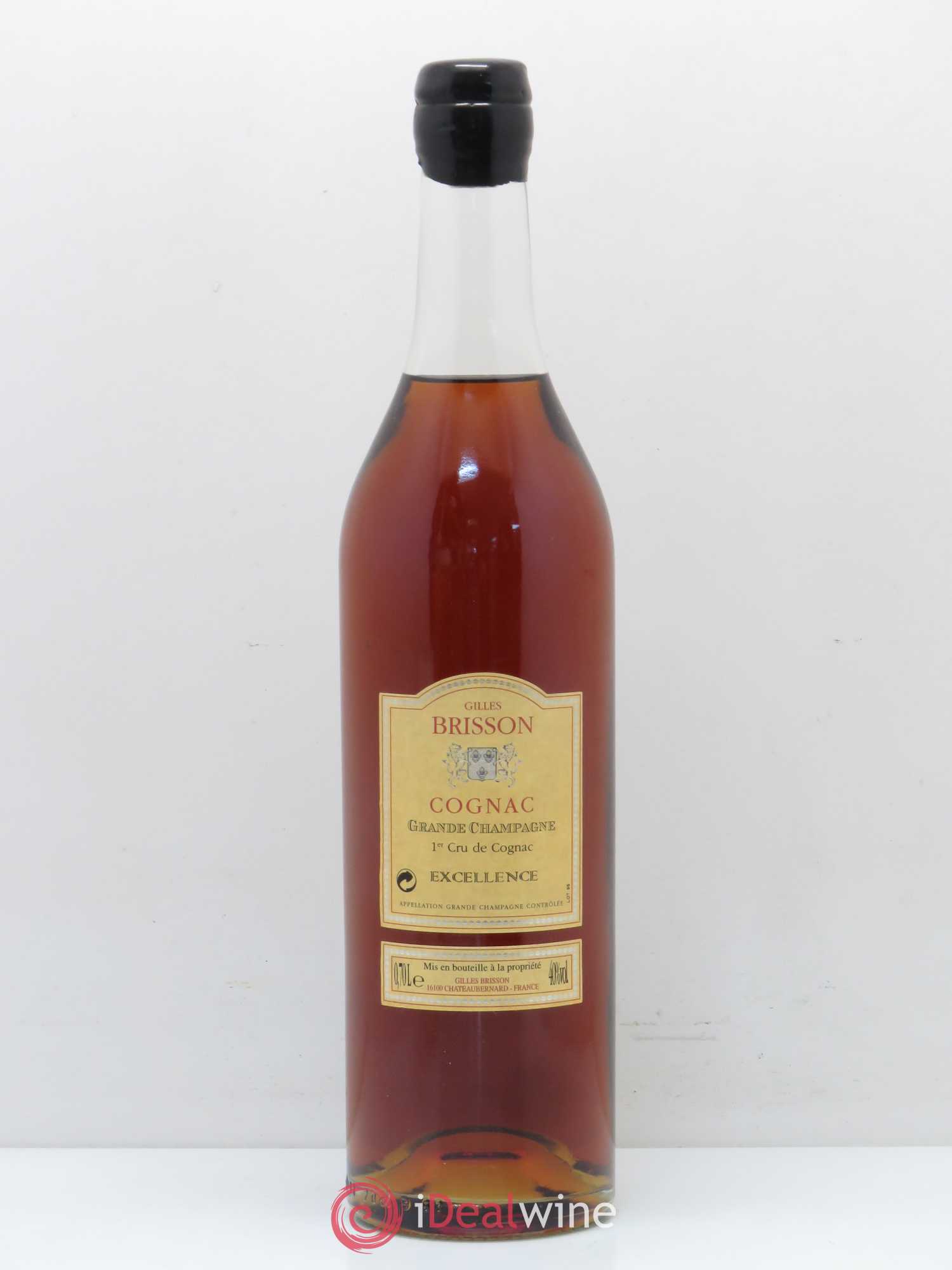 Cognac Grande Champagne Excellence Brisson - Posten von 1 Flasche - 0