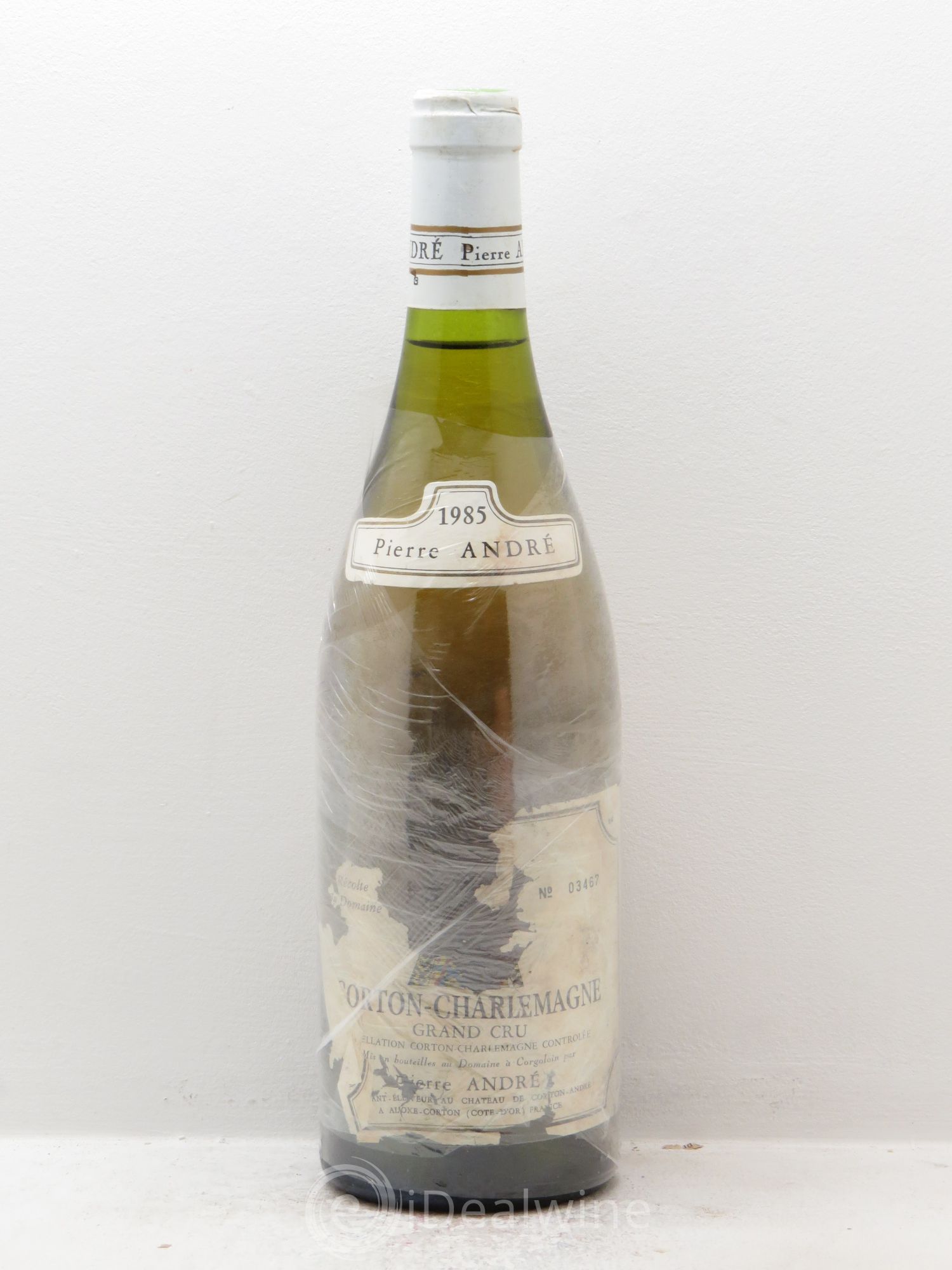 Corton-Charlemagne Grand Cru Pierre André (sans prix de réserve) 1985 - Posten von 1 Flasche - 0