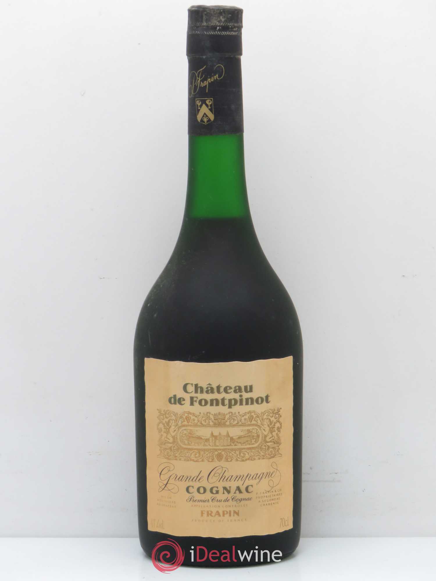 Cognac Grande Champagne Chateau Fontpinot Frapin - Posten von 1 Flasche - 0