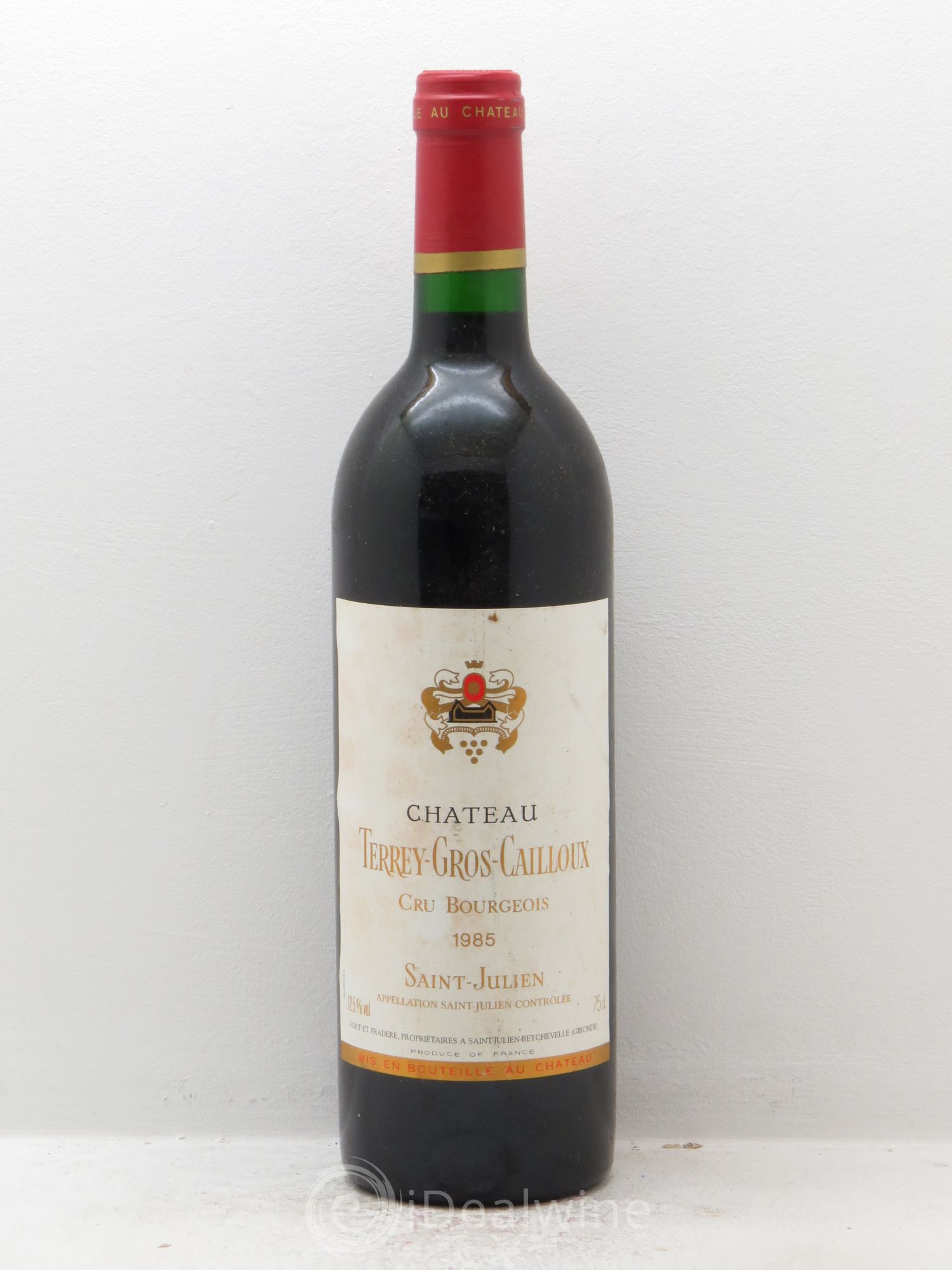 Château Terrey Gros Cailloux Cru Bourgeois 1985 - Lot de 1 bouteille - 0