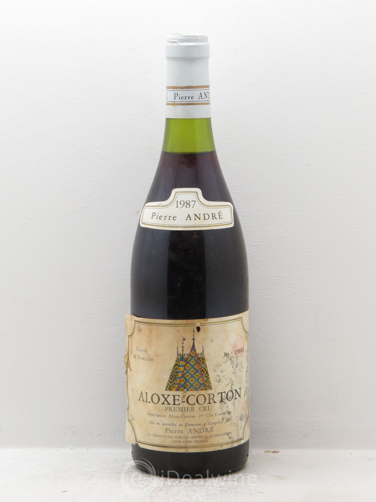 Aloxe-Corton 1er Cru Pierre André 1987 - Lot de 6 bouteilles - 0