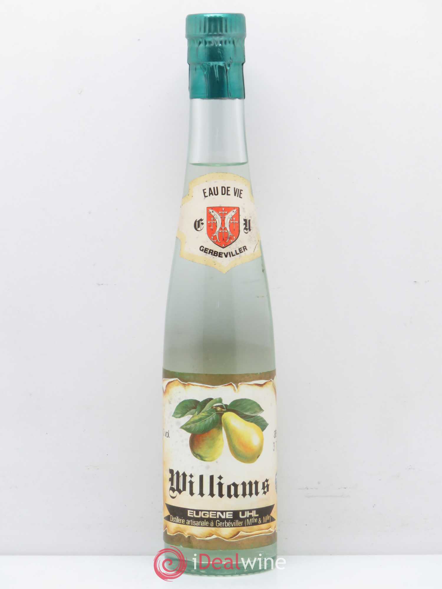 Alcools divers Poire Williams Eugene Uhl - Lotto di 1 mezza bottiglia - 0