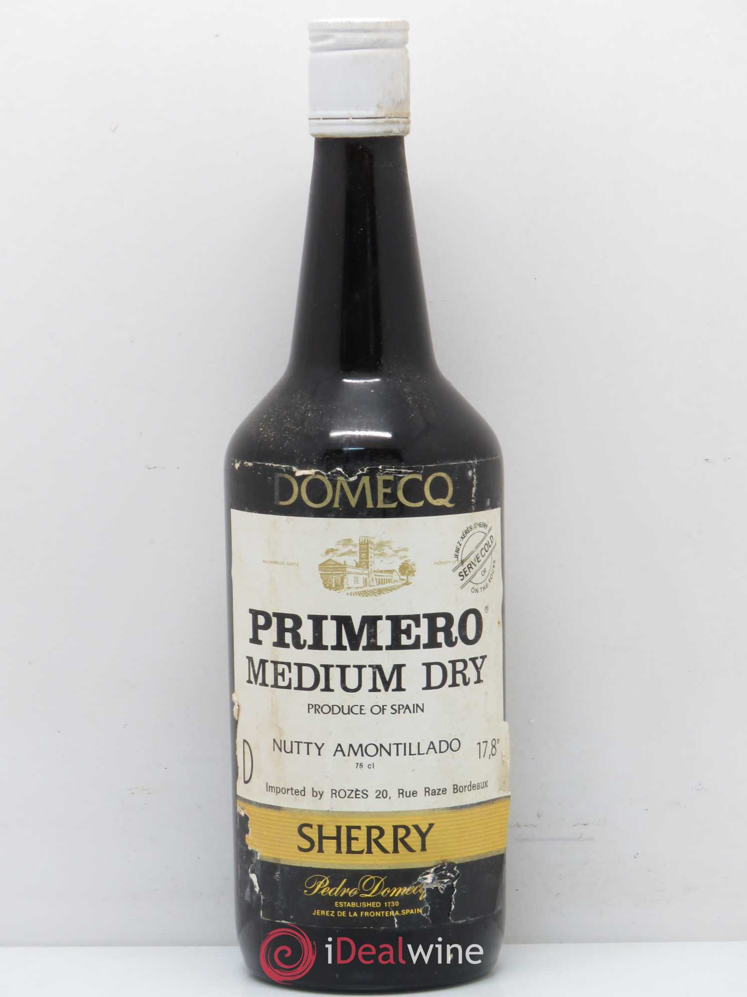 Jerez (Xerez, Sherry) Pedro Domecq Primero medium dry - Posten von 1 Flasche - 0