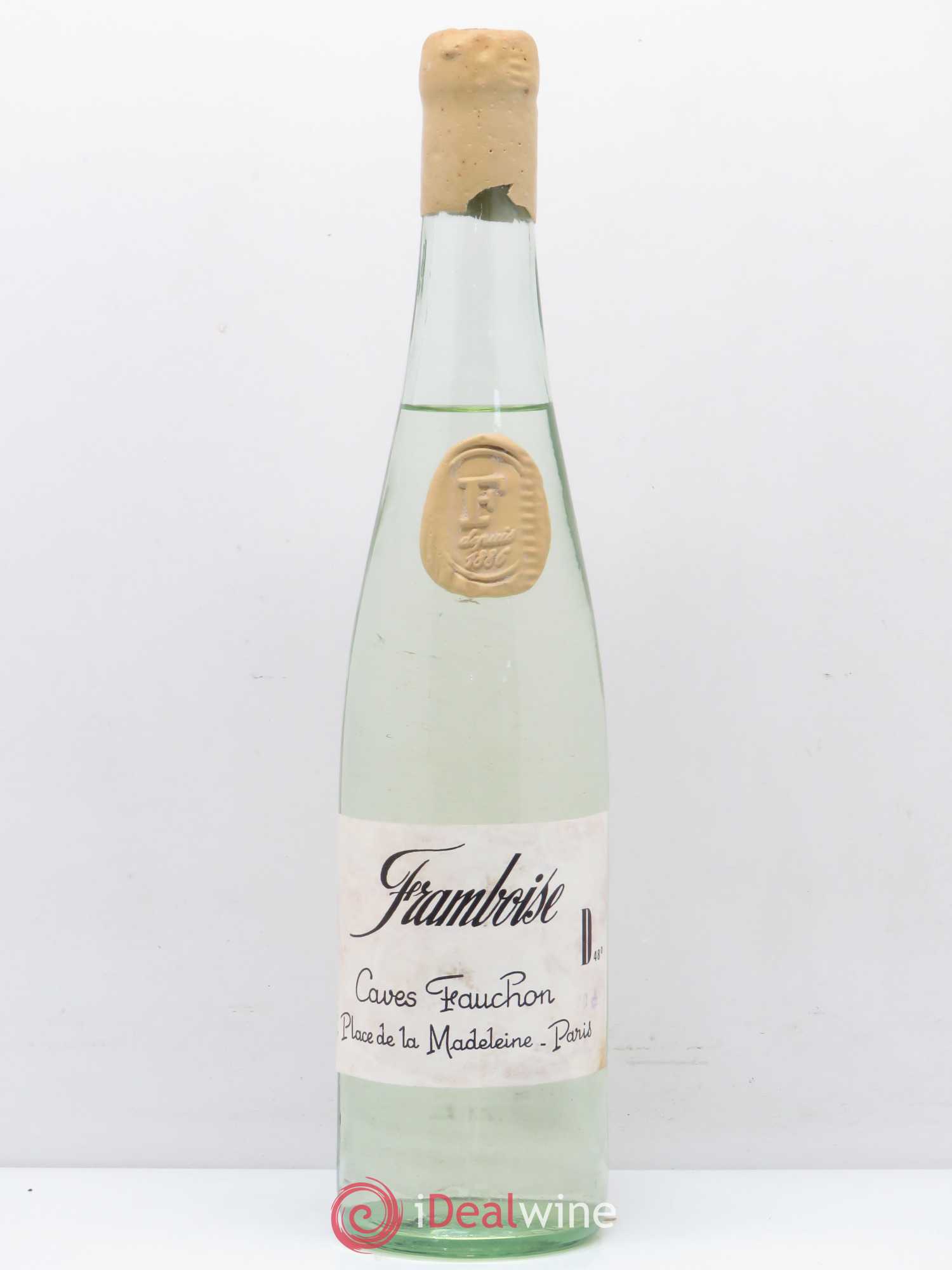 Alcools divers Framboise sauvage Cave Fauchon - Lotto di 1 mezza bottiglia - 0