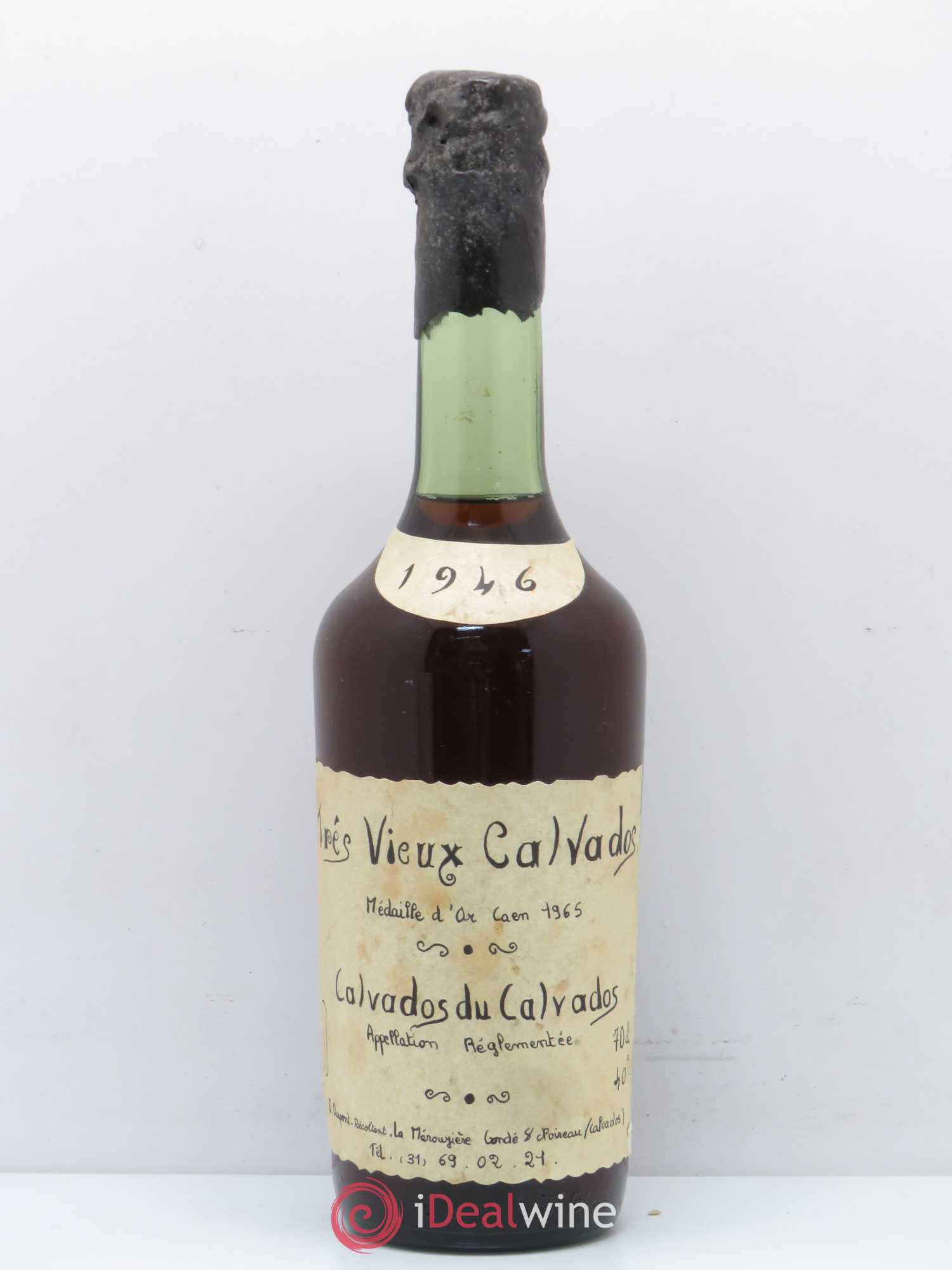 Calvados Dupont 1946 - Posten von 1 Flasche - 0