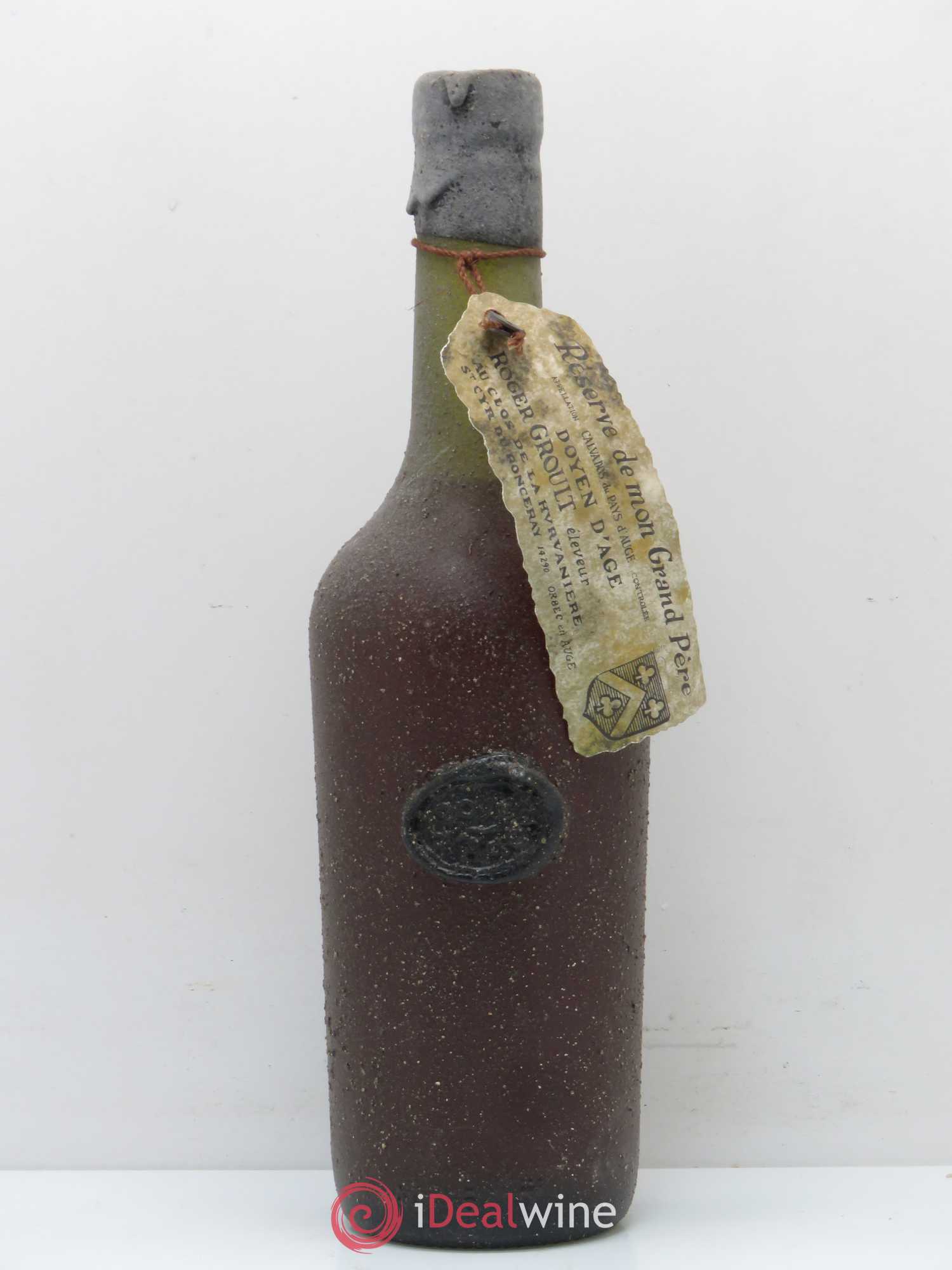 Calvados Doyen d'age Reserve de mon grand-père Roger Groult - Posten von 1 Flasche - 0