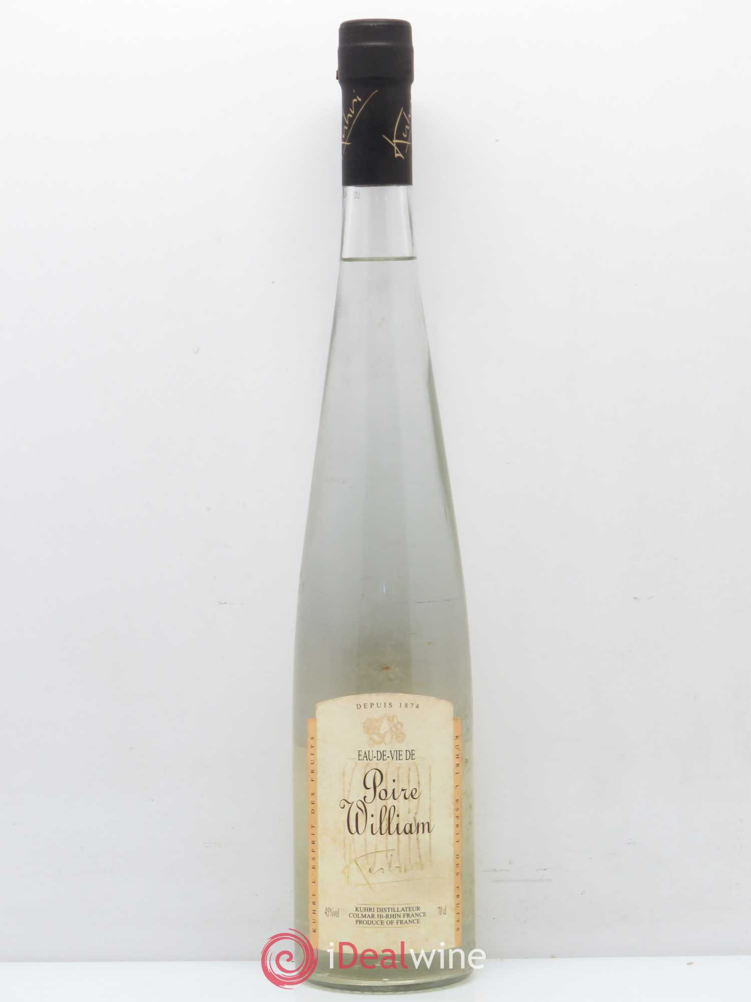 Alcools divers Poire William Kuhri - Lotto di 1 bottiglia - 0