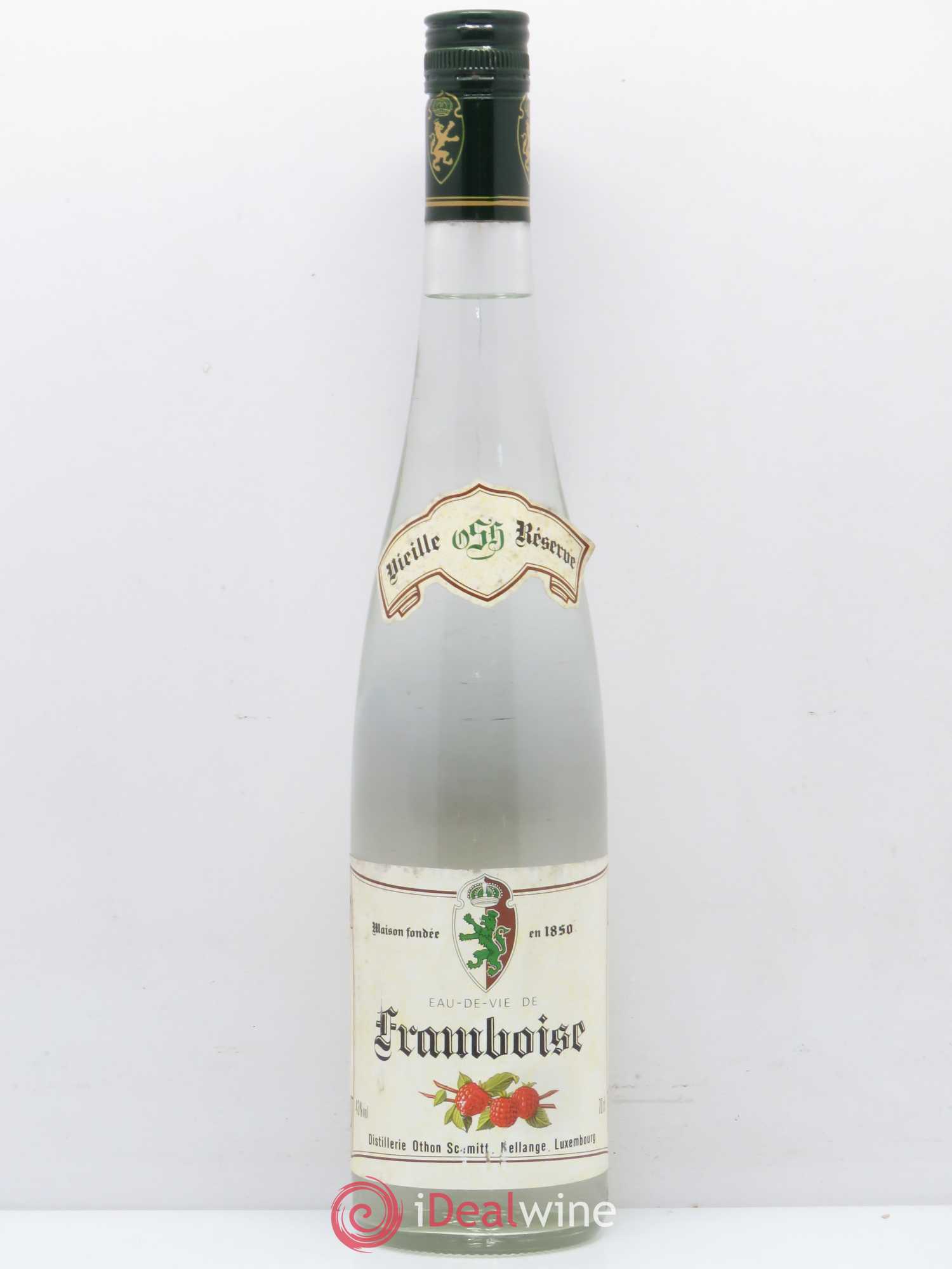 Alcools divers Vieille reserve Framboise Distillerie Othon Schmitt - Posten von 1 Flasche - 0