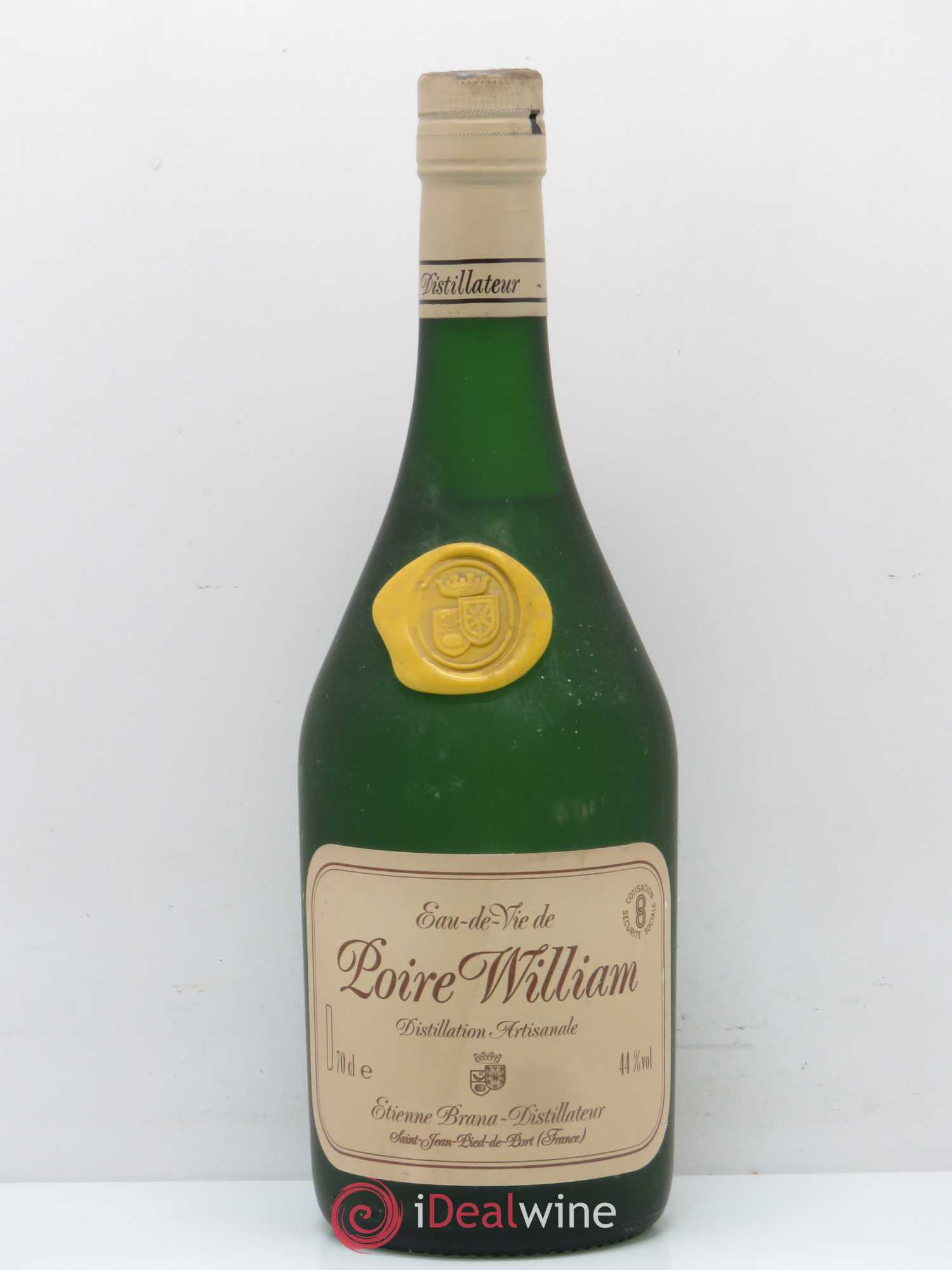 Alcools divers Poire William Etienne Brana - Posten von 1 Flasche - 0