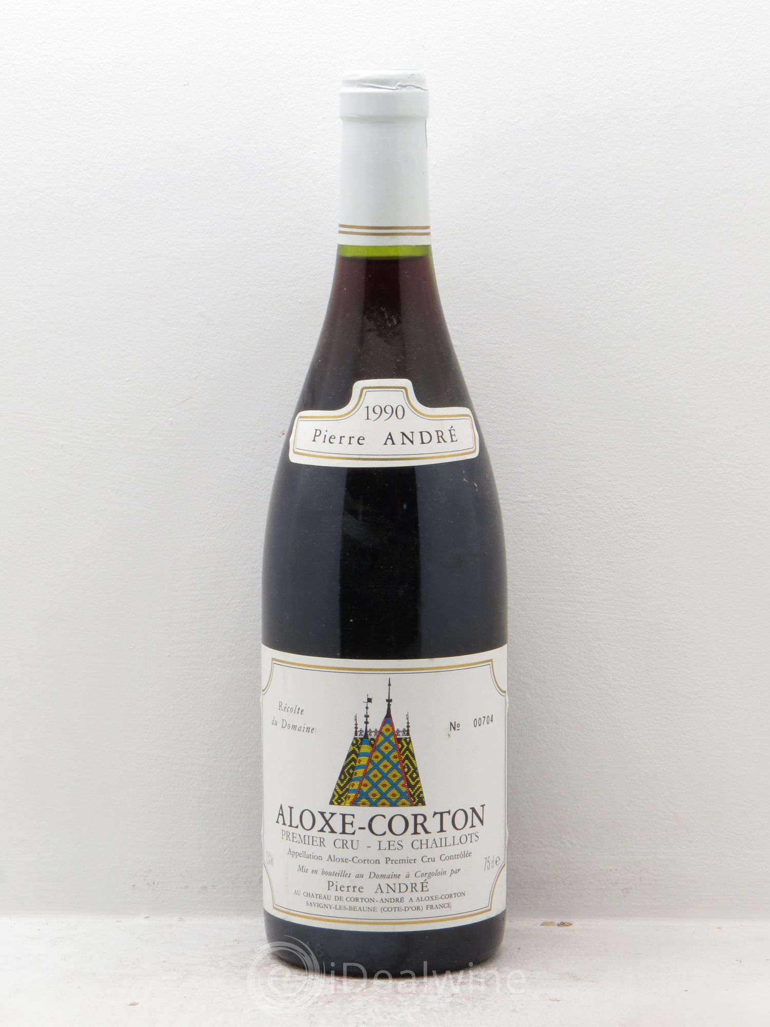 Aloxe-Corton 1er Cru Pierre André 1990 - Lot de 1 bouteille - 0