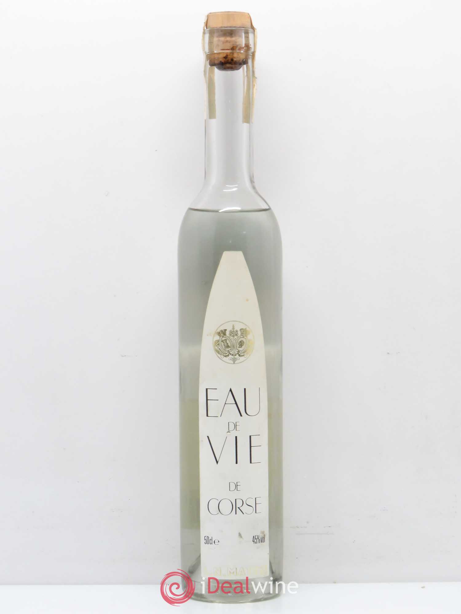 Alcools divers Eau de vie de Corse L.N Mattéi - Lot de 1 bouteille - 0