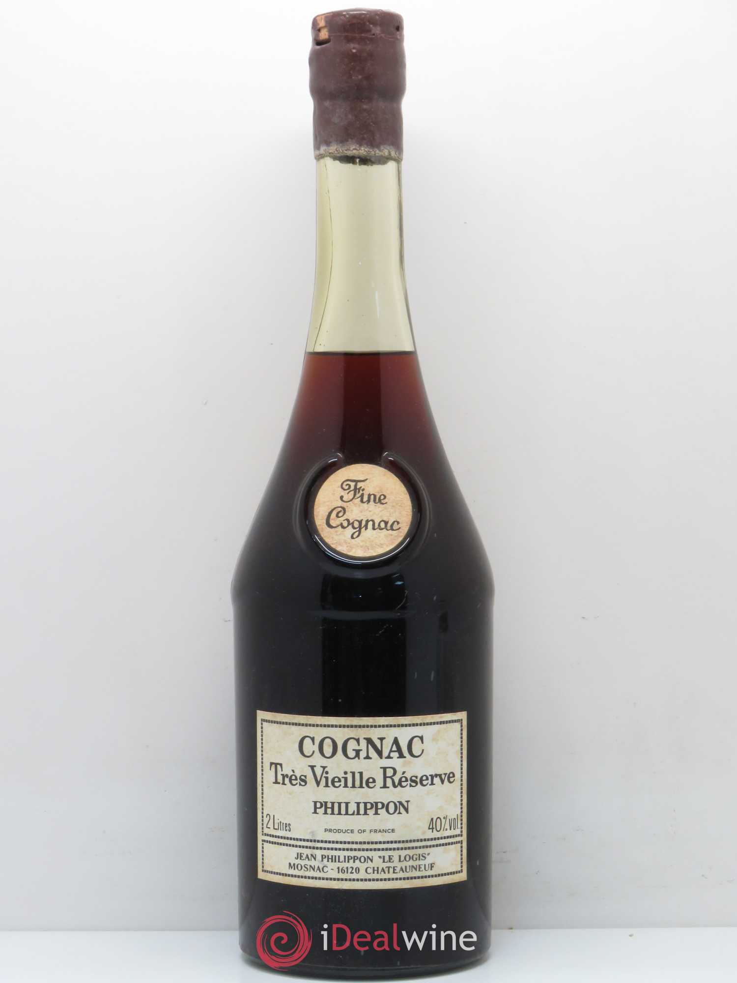Cognac Tres vieille Reserve Philippon - Posten von 1 Magnum - 0