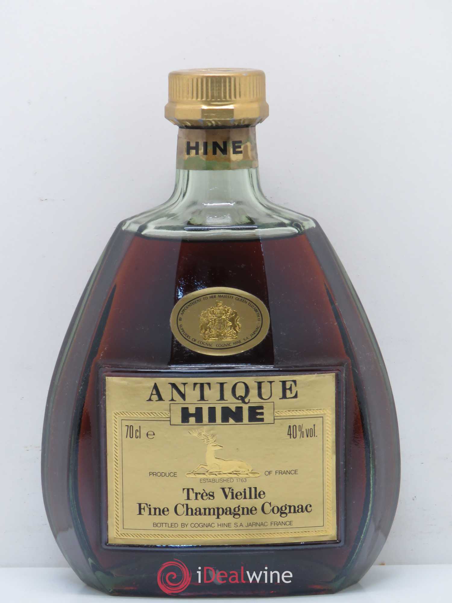 Cognac Fine Champagne Antique Hine - Posten von 1 Flasche - 0