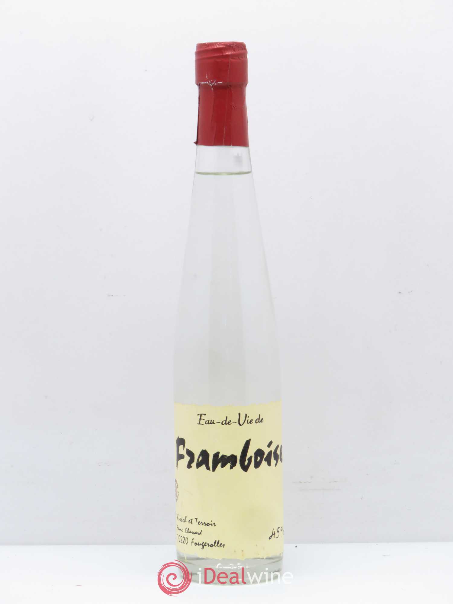 Alcools divers Eau de vie Framboise Ferme Chassard - Lotto di 1 mezza bottiglia - 0