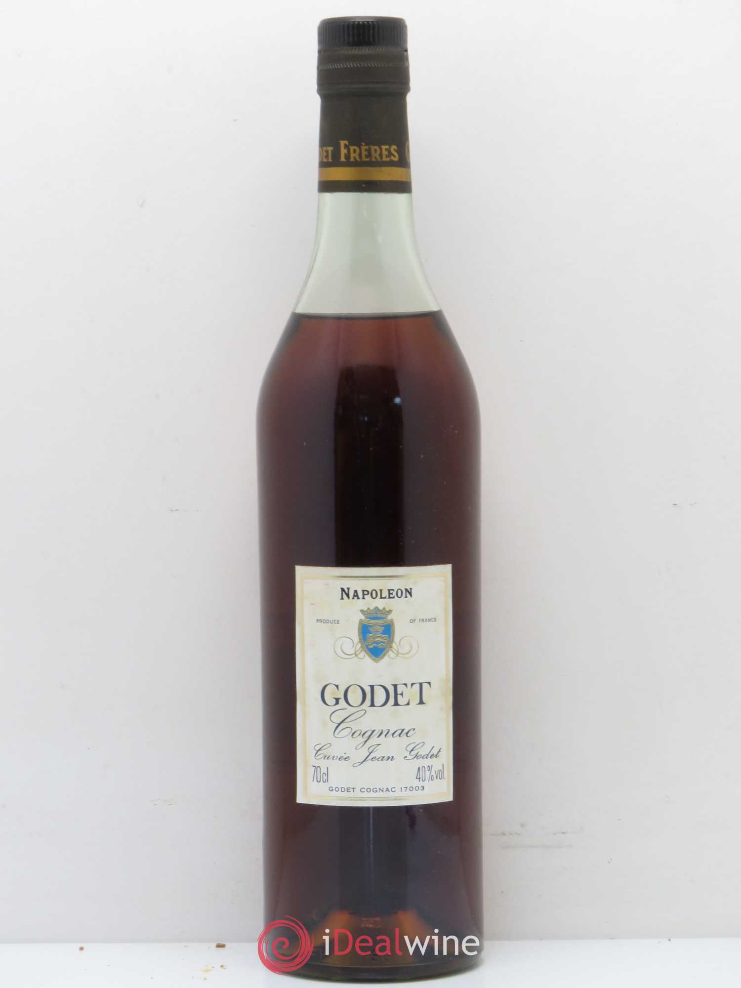 Cognac Cognac Godet Napoléon cuvée Jean Godet - Lot de 1 bouteille - 0