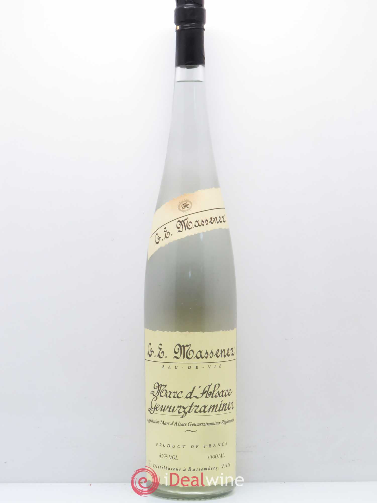 Alcools divers Marc d'Alsace Gewurztraminer - Posten von 1 Magnum - 0