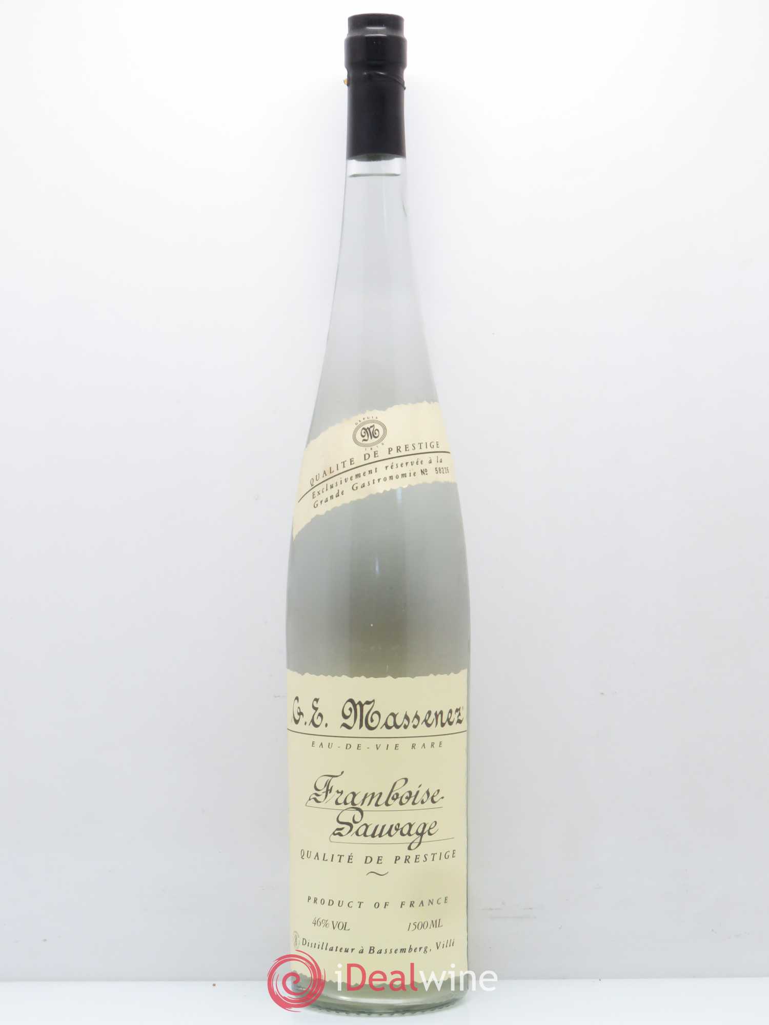 Alcools divers Framboise sauvage Qualité de prestige Massenez - Posten von 1 Magnum - 0