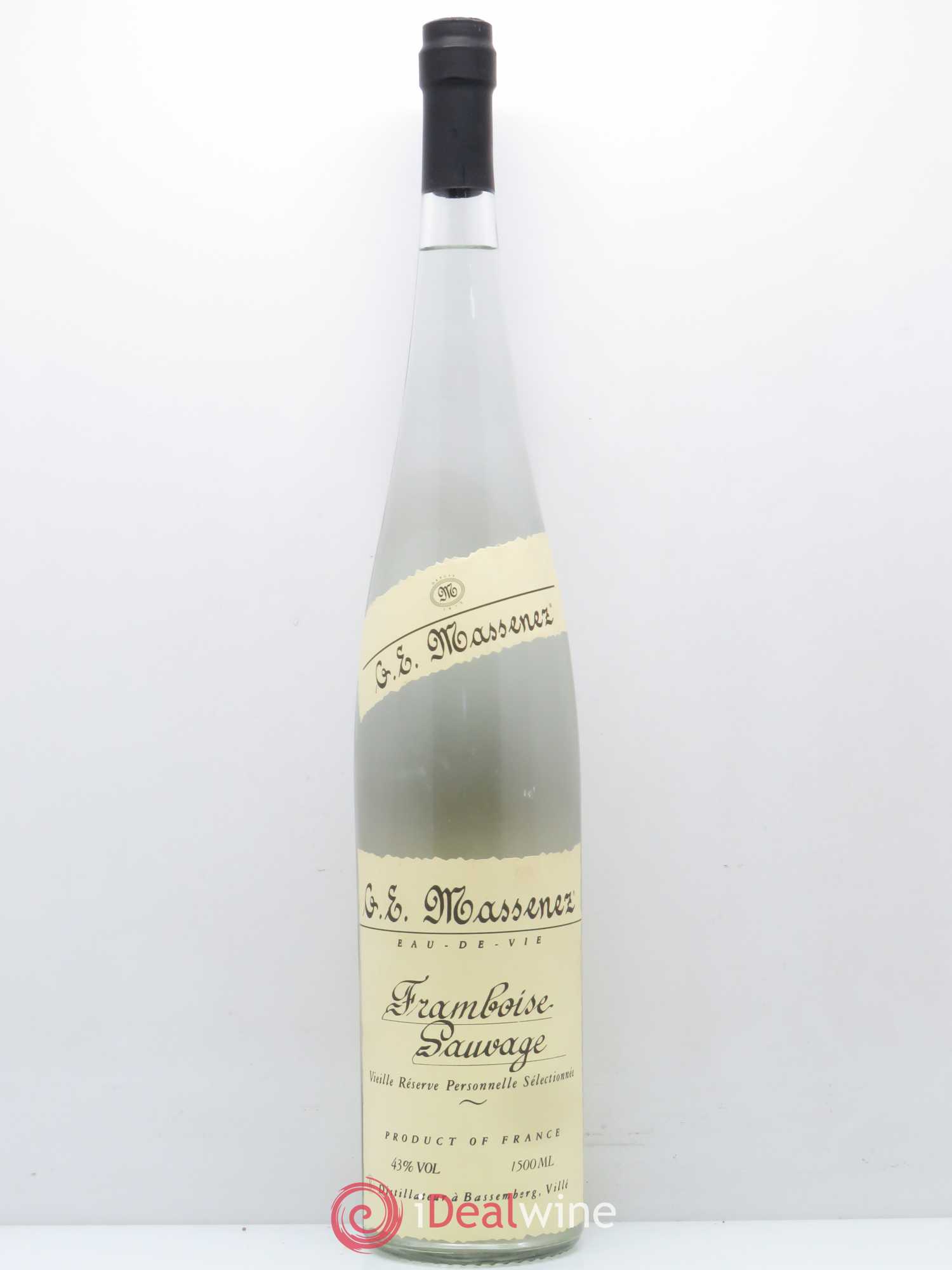 Alcools divers Framboise sauvage Reserve personnelle selectionnée Massenez - Posten von 1 Magnum - 0