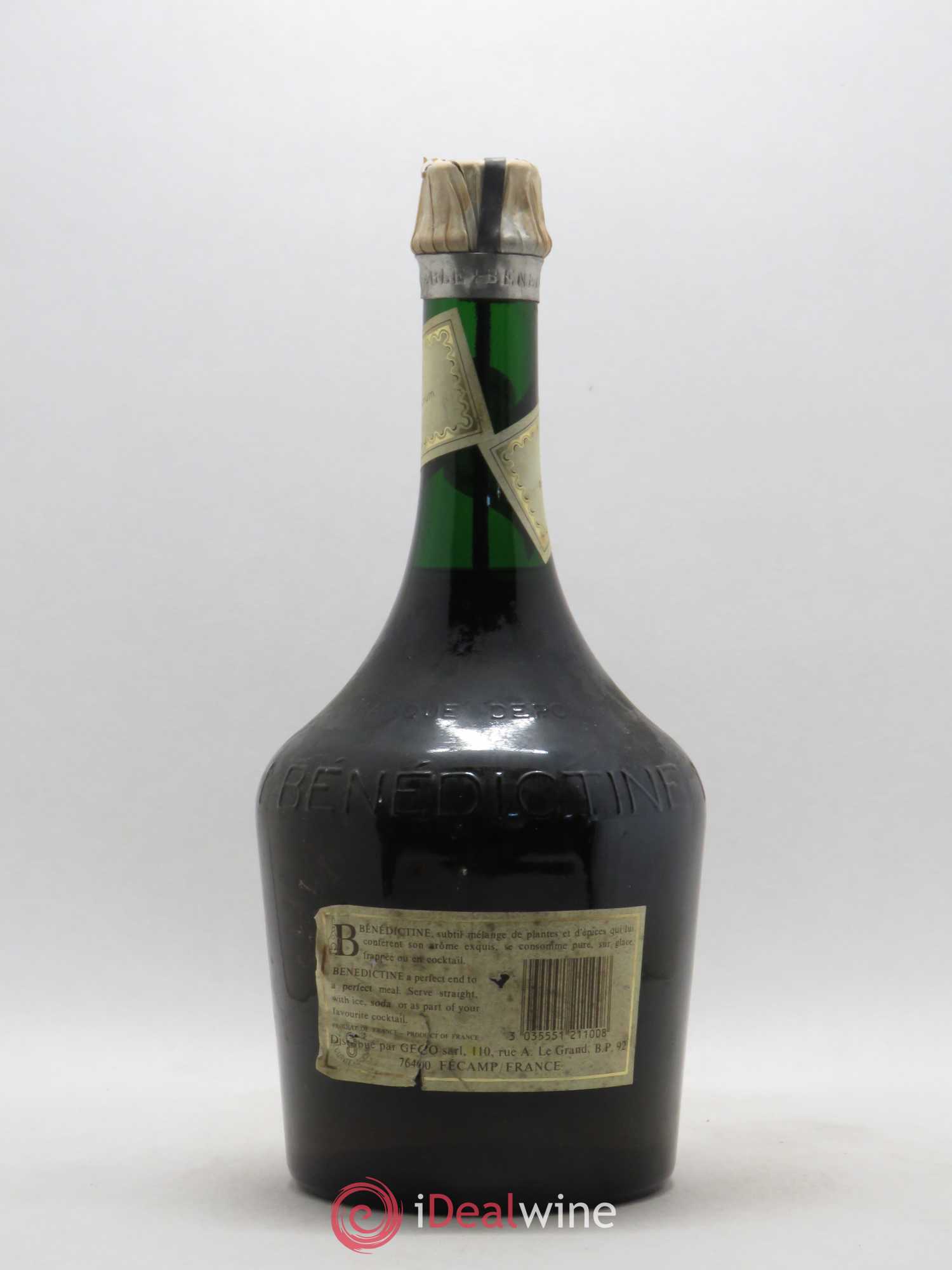 Alcool Liquor Benedictine Antiquorum Monachorum Benedictinorum Abbatiae Fiscanensis - Lot de 1 magnum - 1