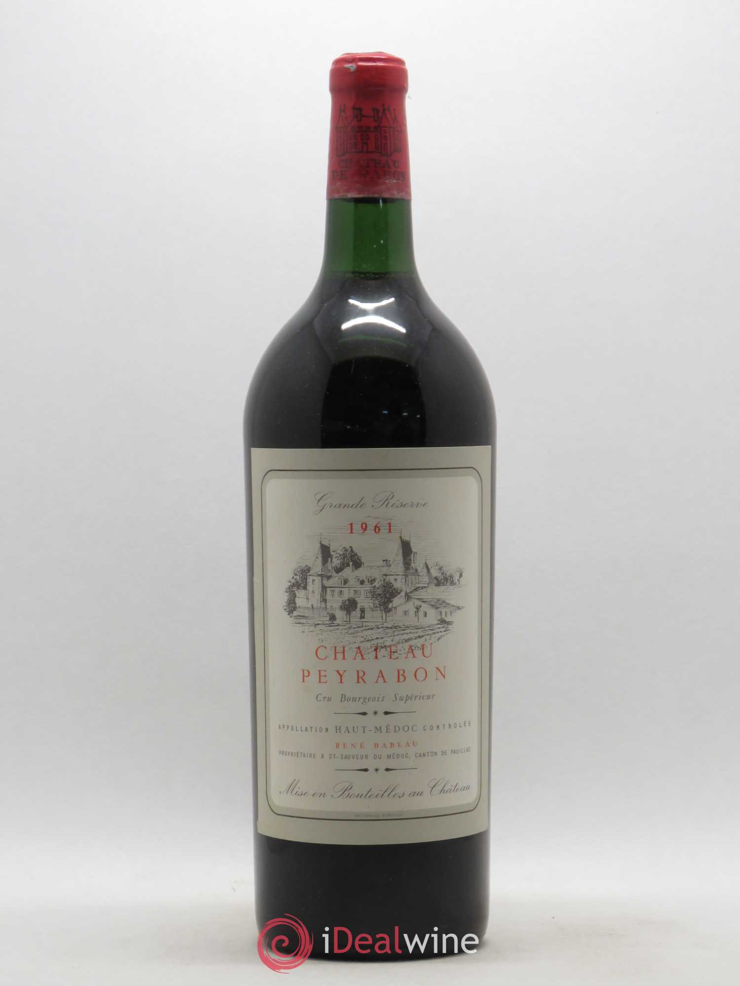 Château Peyrabon Cru Bourgeois 1961 - Lot de 1 magnum - 0