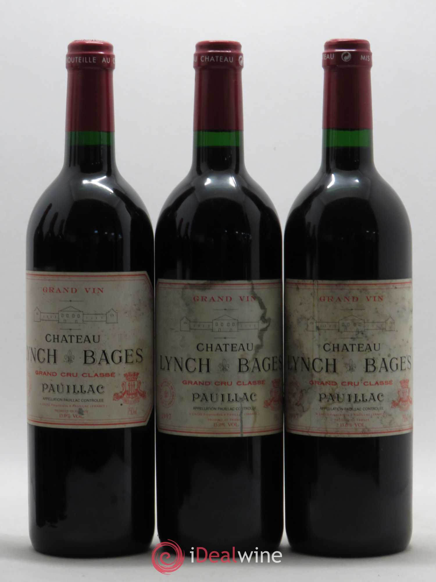 Château Lynch Bages 5ème Grand Cru Classé 1997 - Lot de 6 bouteilles - 1