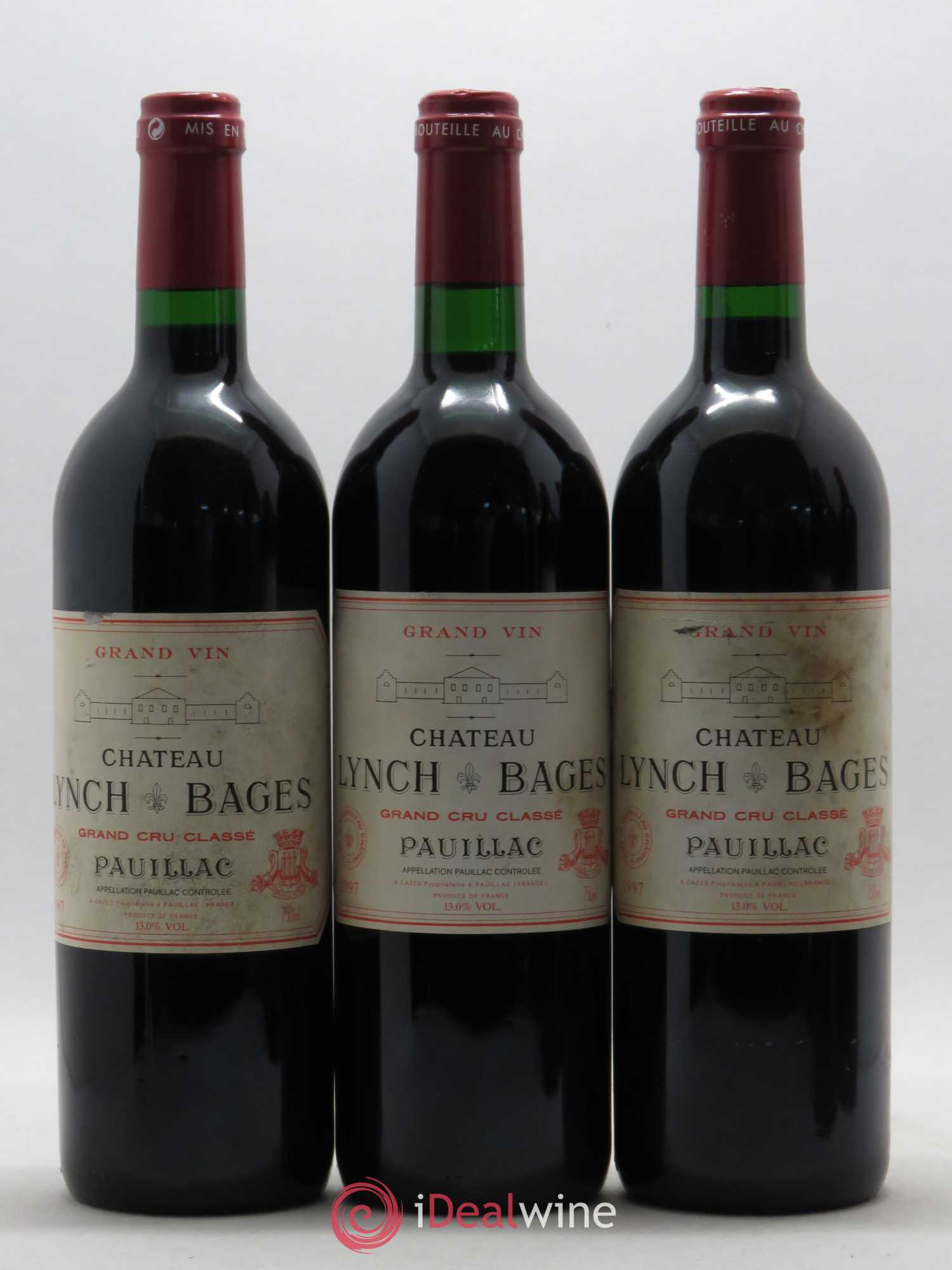 Château Lynch Bages 5ème Grand Cru Classé 1997 - Lot de 6 bouteilles - 2