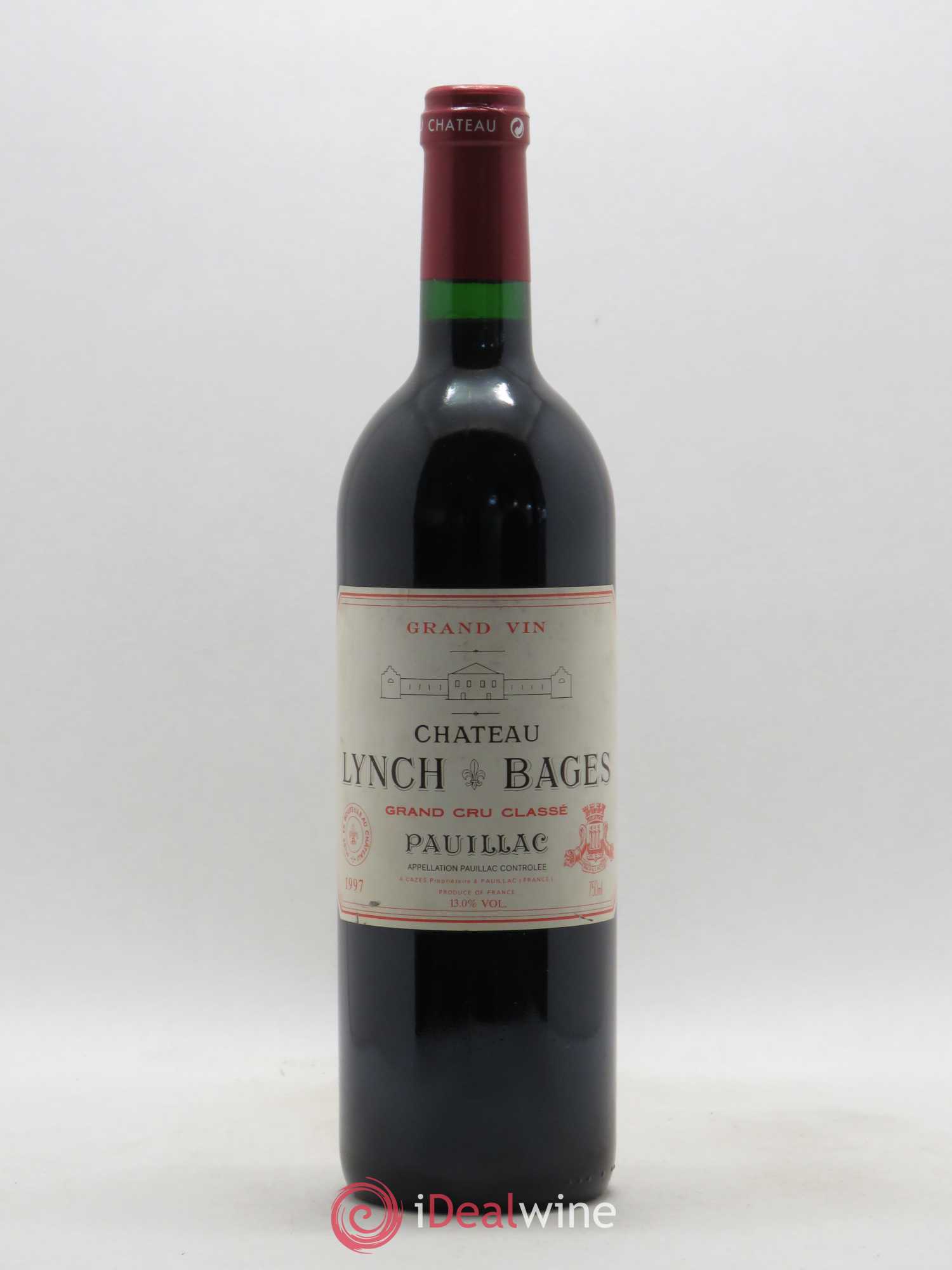 Château Lynch Bages 5ème Grand Cru Classé 1997 - Lot de 1 bouteille - 0