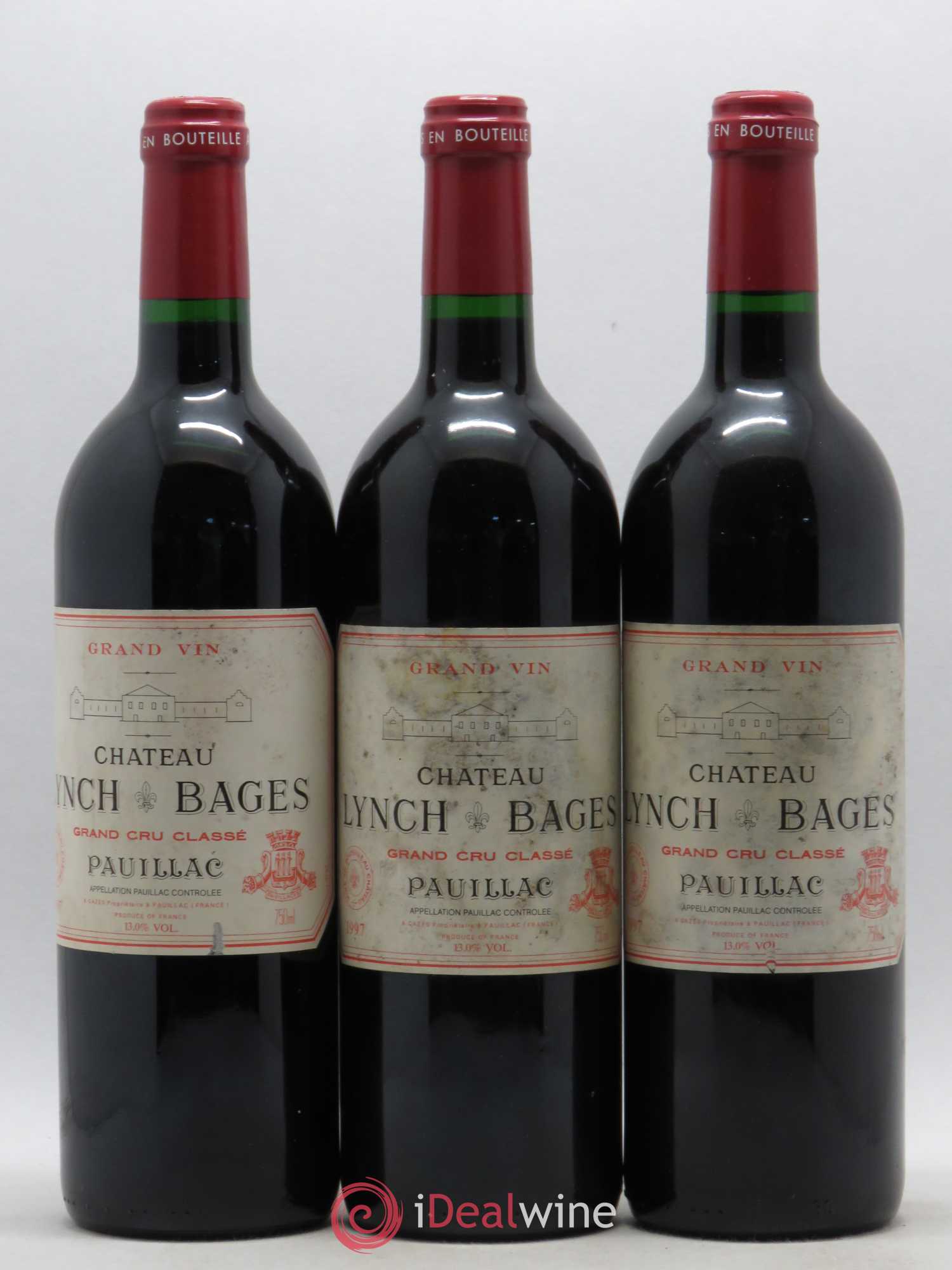 Château Lynch Bages 5ème Grand Cru Classé (sans prix de réserve) 1997 - Lot de 6 bouteilles - 1