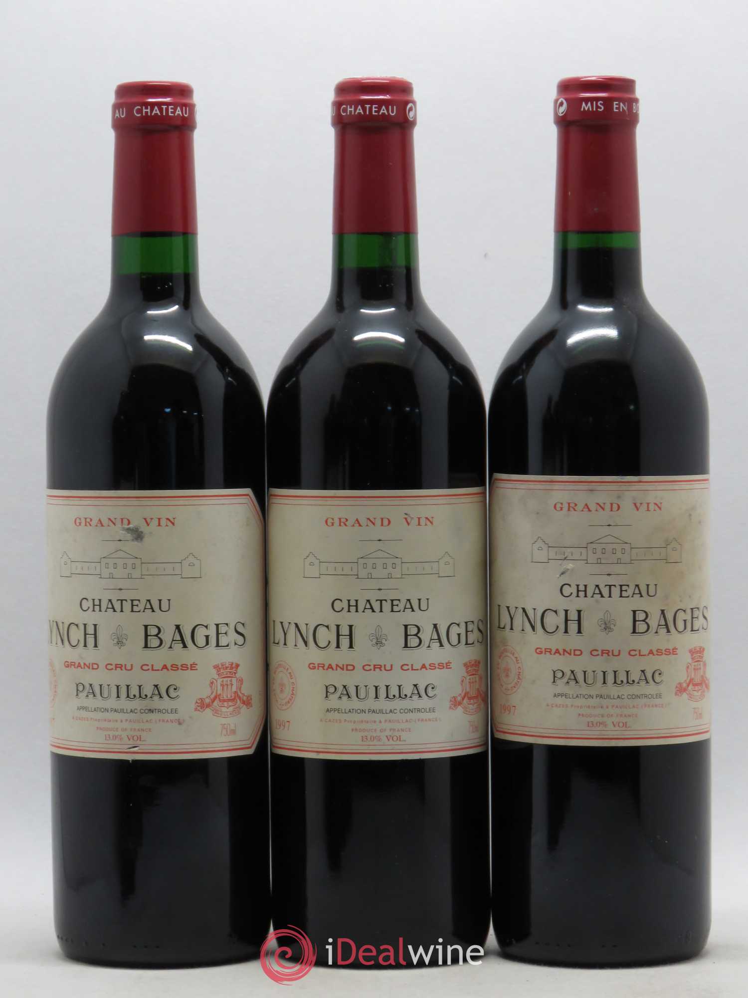 Château Lynch Bages 5ème Grand Cru Classé (sans prix de réserve) 1997 - Lot de 6 bouteilles - 2