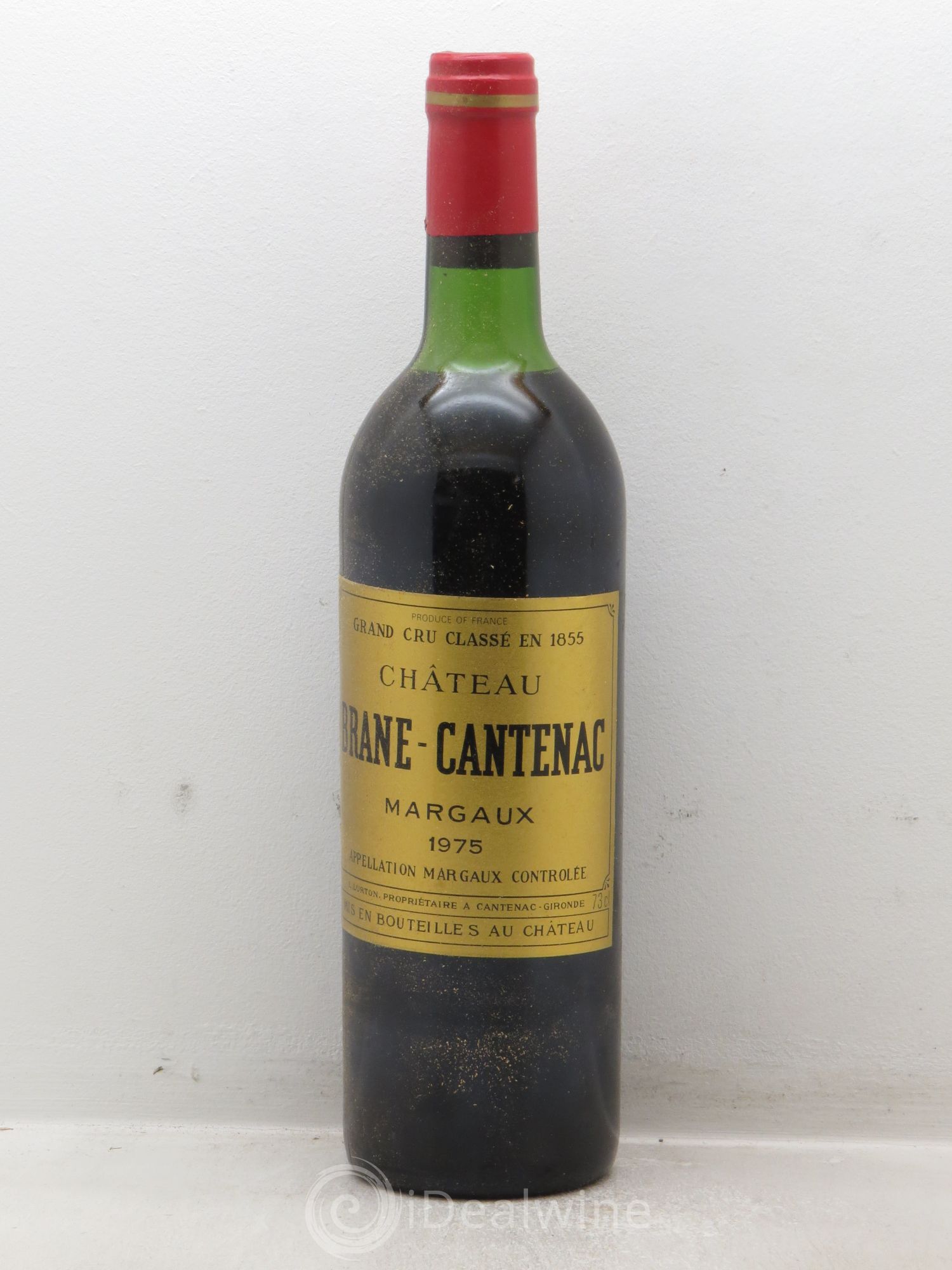 Château Brane Cantenac 2ème Grand Cru Classé 1975 - Lot de 6 bouteilles - 0
