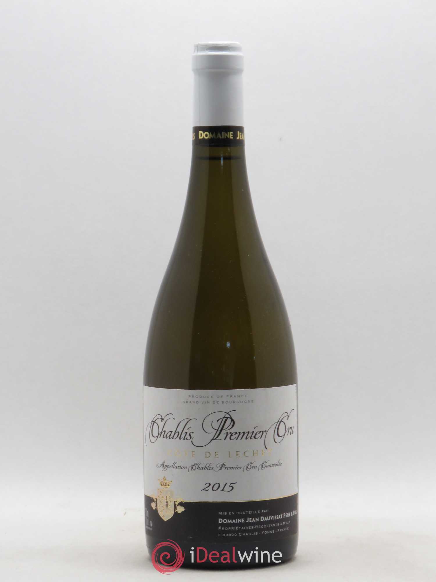 Chablis 1er Cru Côte de Lechet J. Dauvissat 2015 - Posten von 1 Flasche - 0