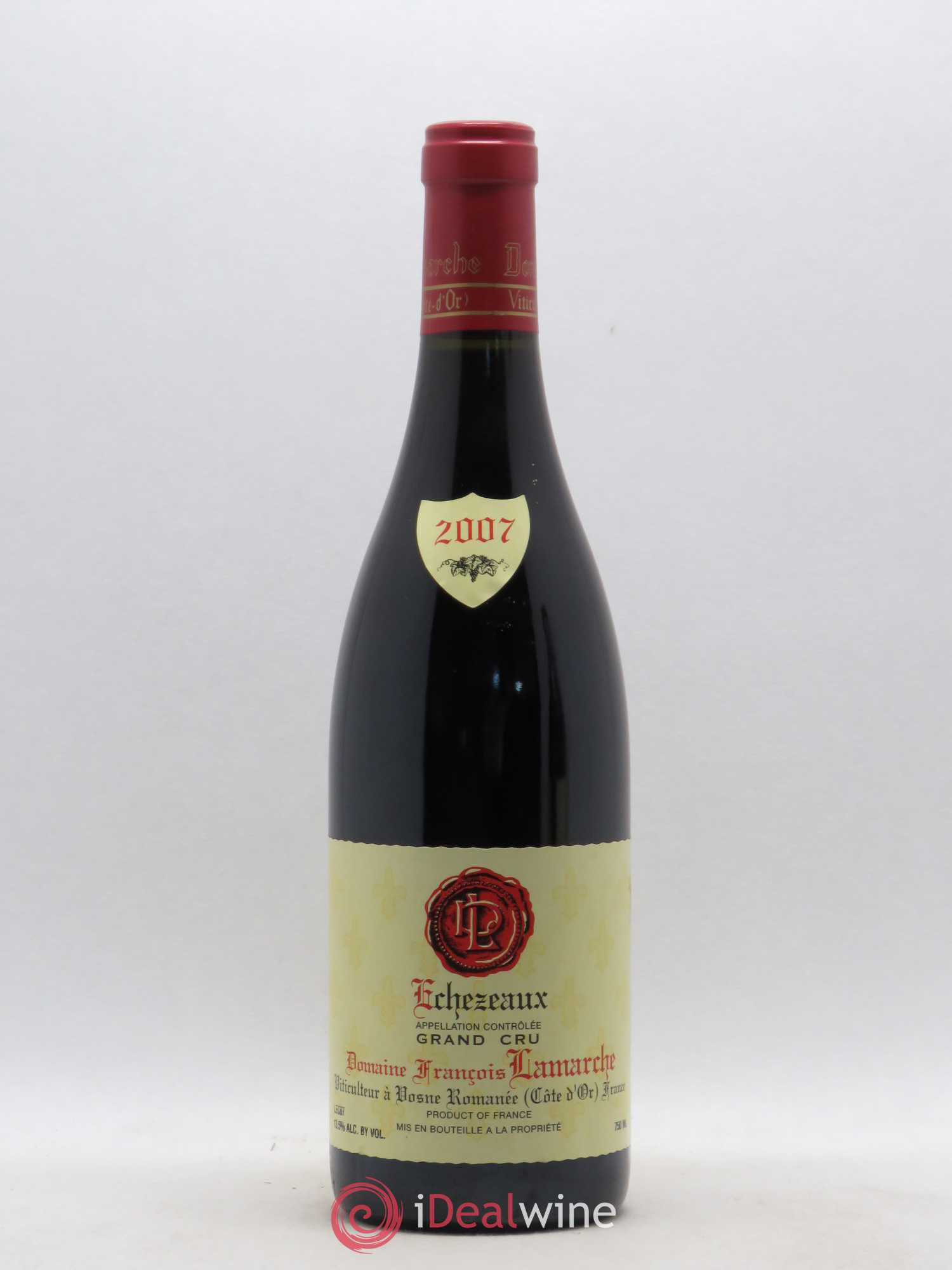 Echezeaux Grand Cru Lamarche (Domaine) 2007 - Lot de 1 bouteille - 0