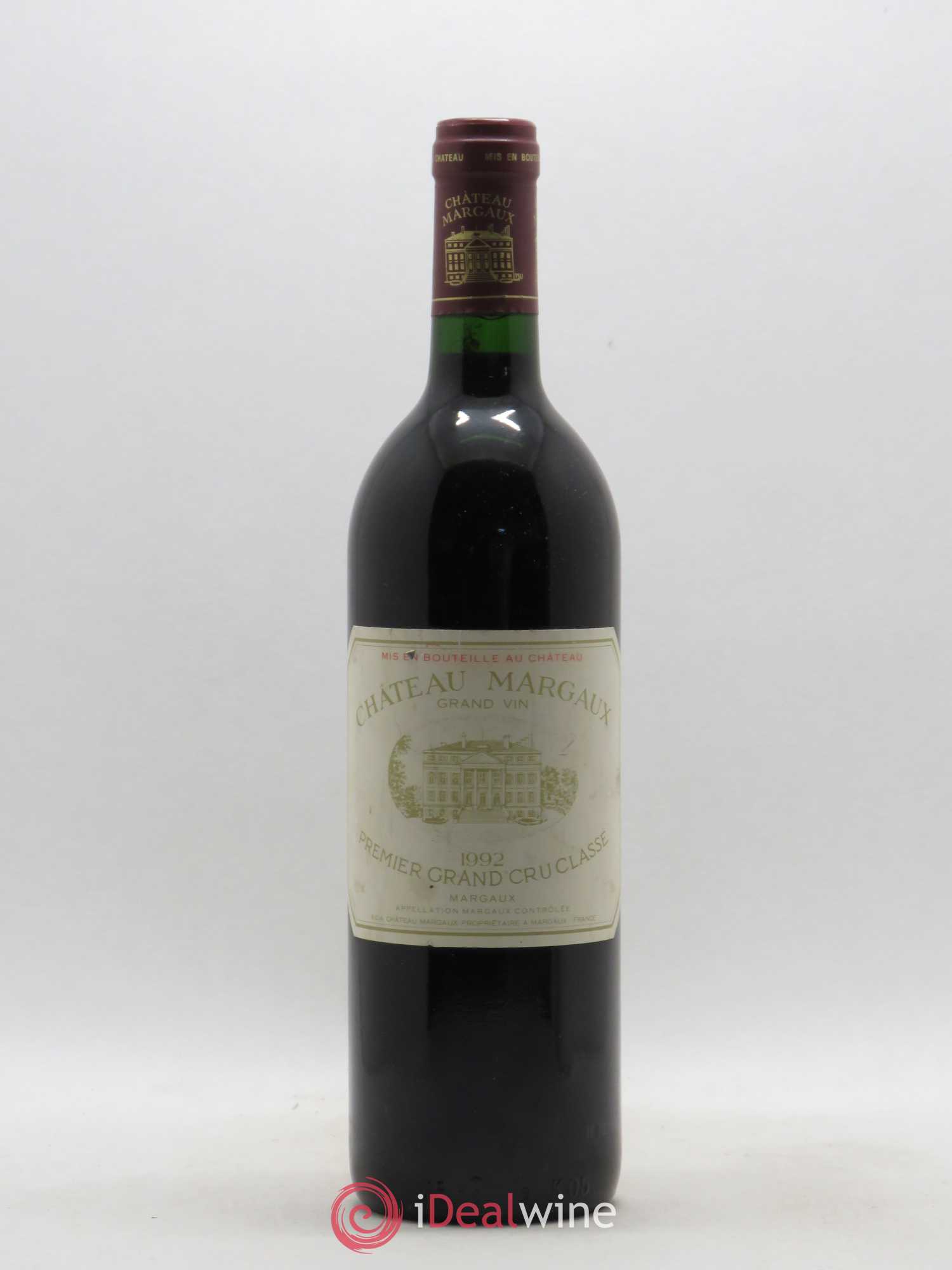 Château Margaux 1er Grand Cru Classé 1992 - Lot de 1 bouteille - 0