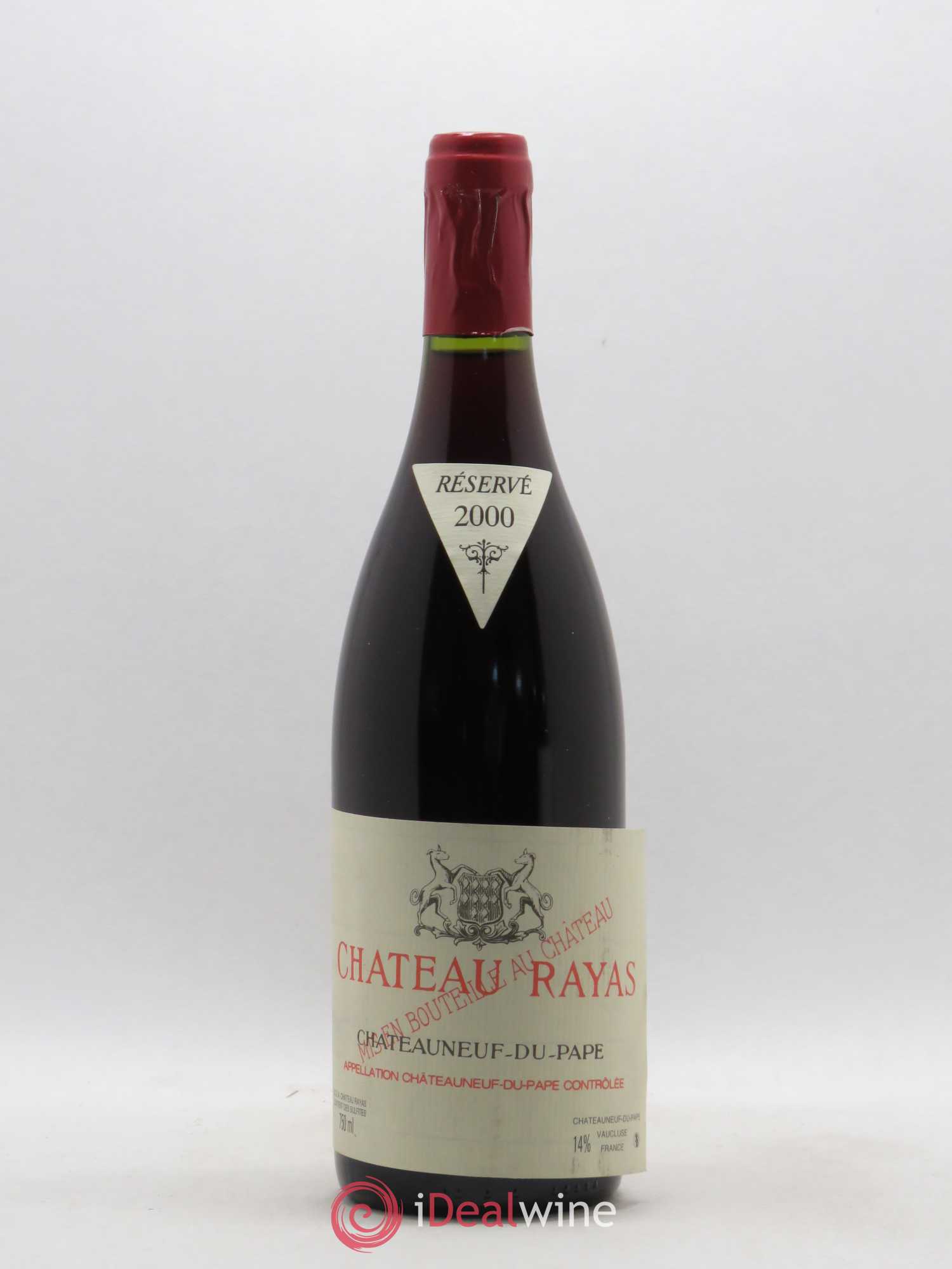 Châteauneuf-du-Pape Château Rayas Emmanuel Reynaud 2000 - Lot de 1 bouteille - 0
