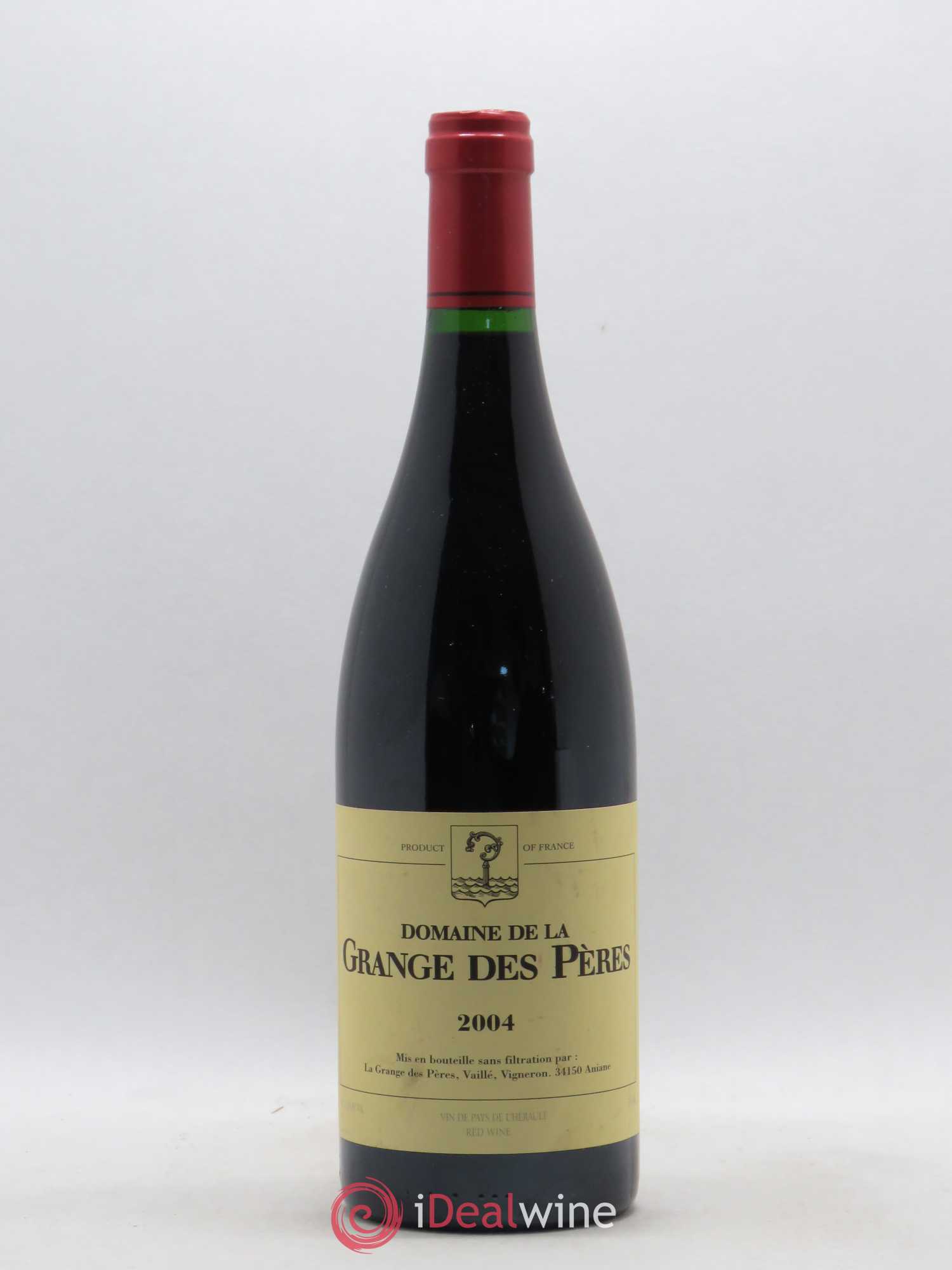 Pays d'Hérault Grange des Pères Laurent Vaillé 2004 - Lot de 1 bouteille - 0