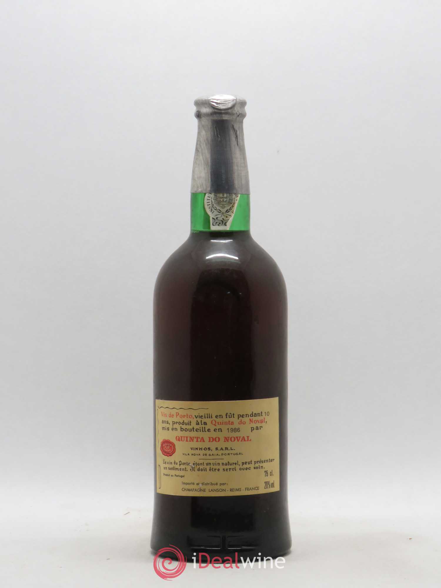 Porto Quinta Do Noval Vintage 10 years - Lot de 1 bouteille - 1