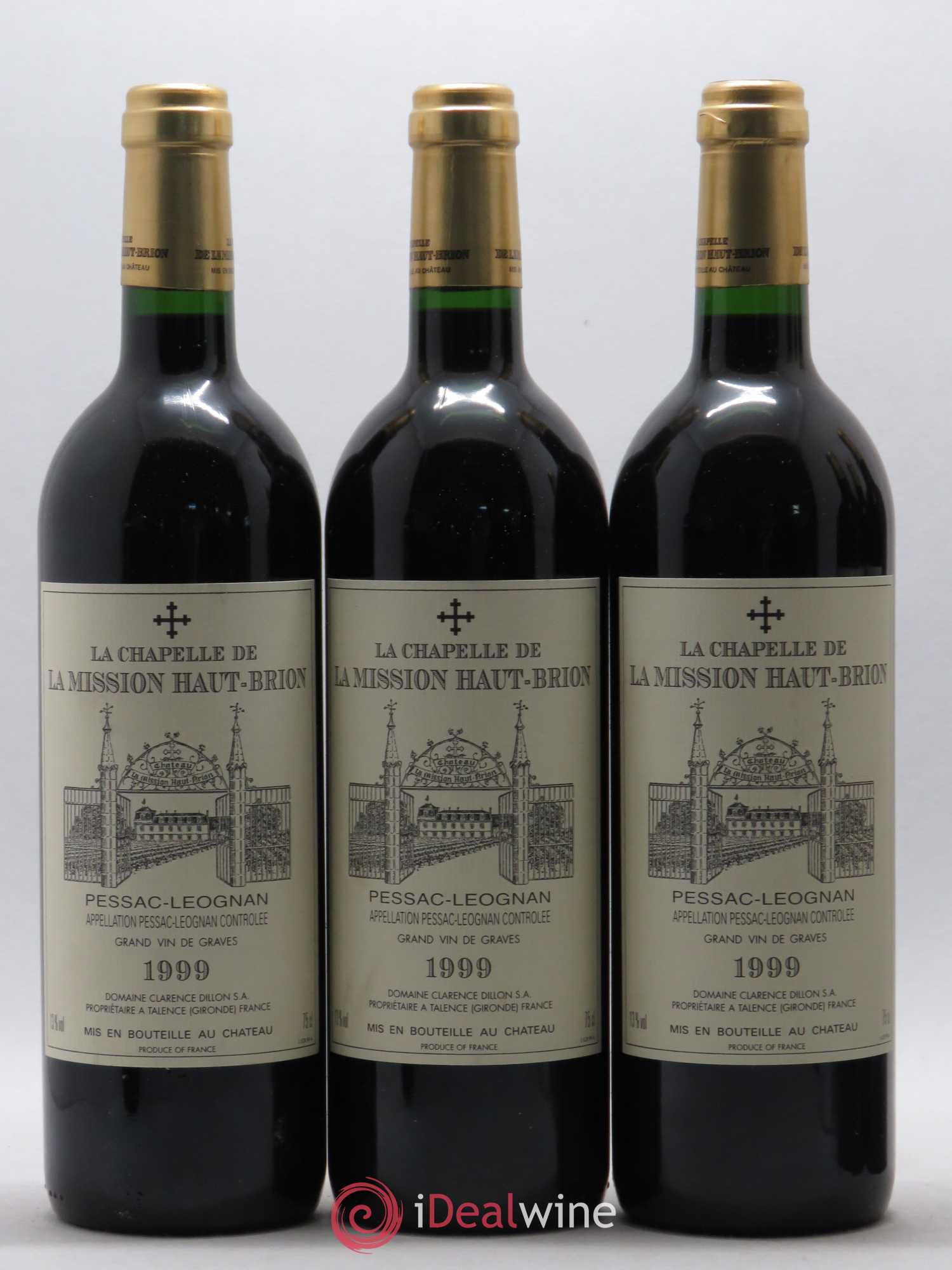 La Chapelle de La Mission Haut-Brion Second Vin 1999 - Lotto di 6 bottiglie - 1