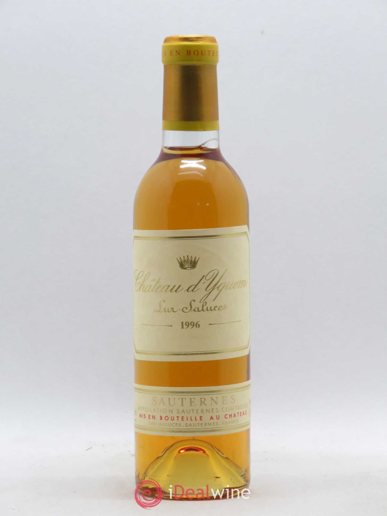 Château d' Yquem 1er Cru Classé Supérieur 1996 - Lotto di 1 mezza bottiglia - 0