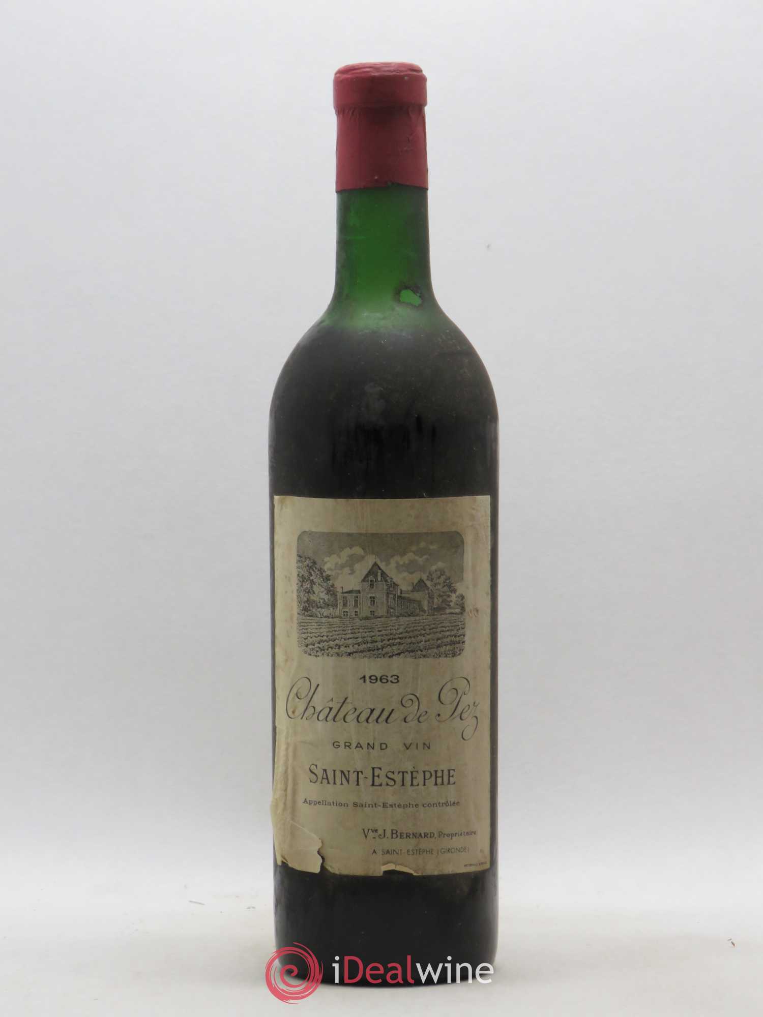 Château de Pez 1963 - Lot de 1 bouteille - 0