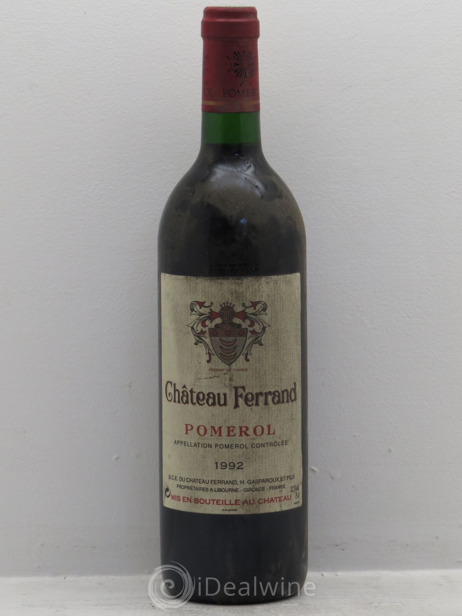 Château Ferrand 1992 - Lot de 6 bouteilles - 0